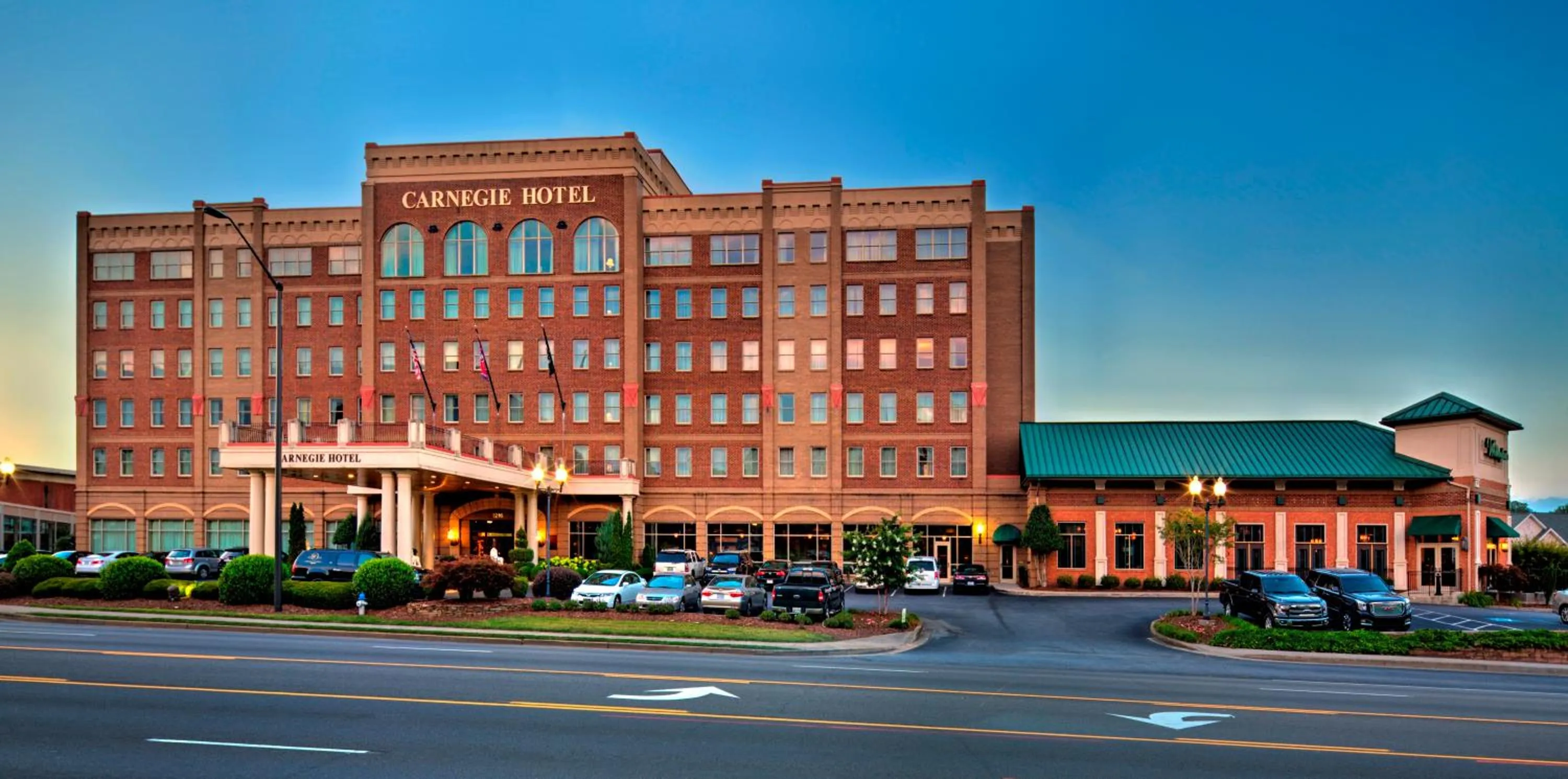 Facade/entrance in Carnegie Hotel & Spa