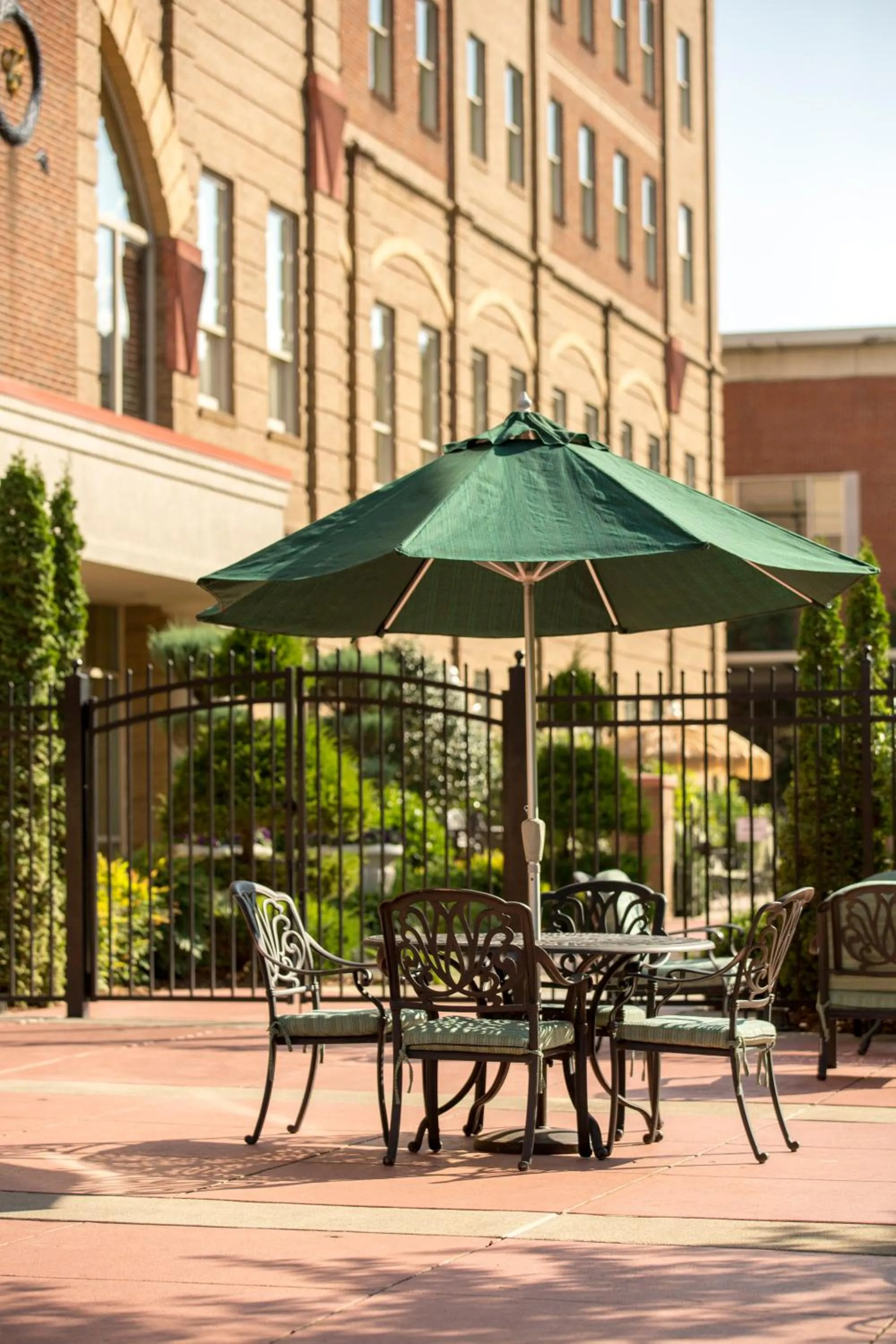 Patio in Carnegie Hotel & Spa