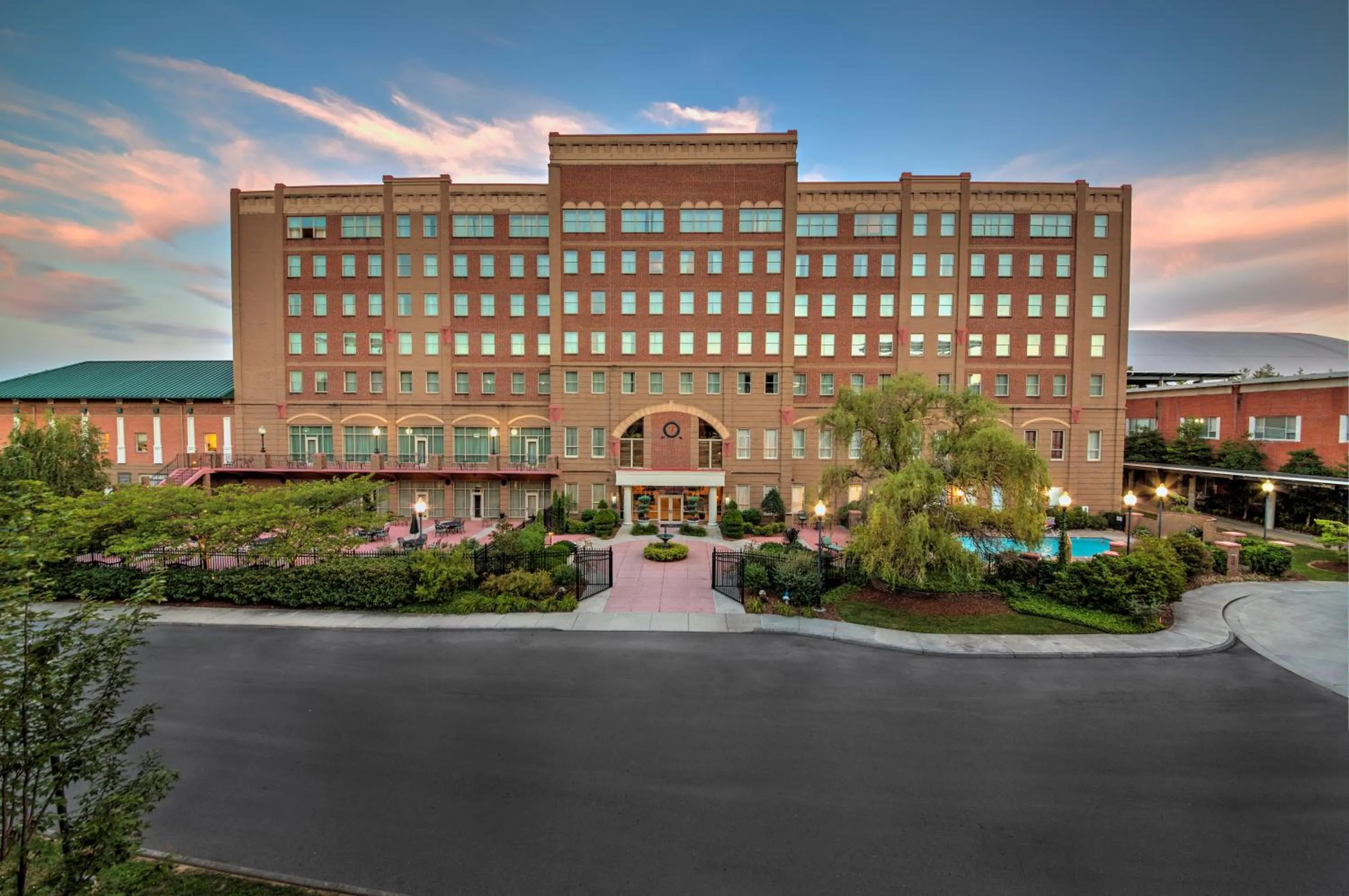 Patio in Carnegie Hotel & Spa