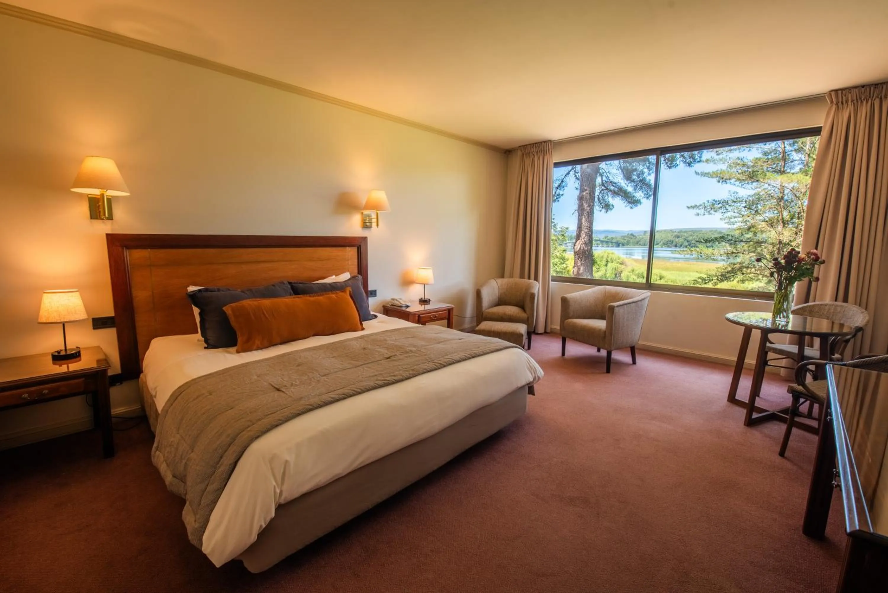 Bed in Hotel Puerta del Sur