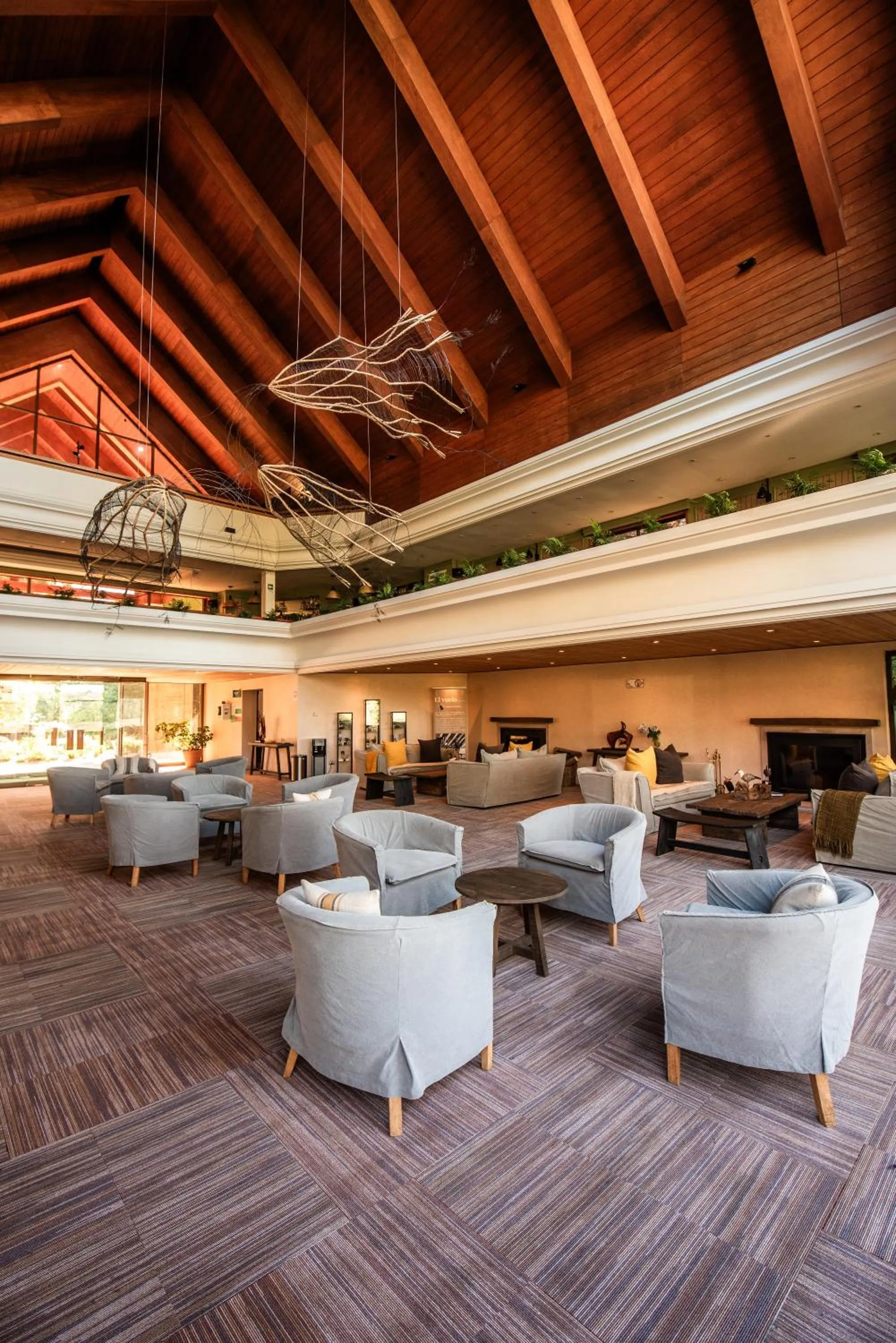 Lobby or reception in Hotel Puerta del Sur