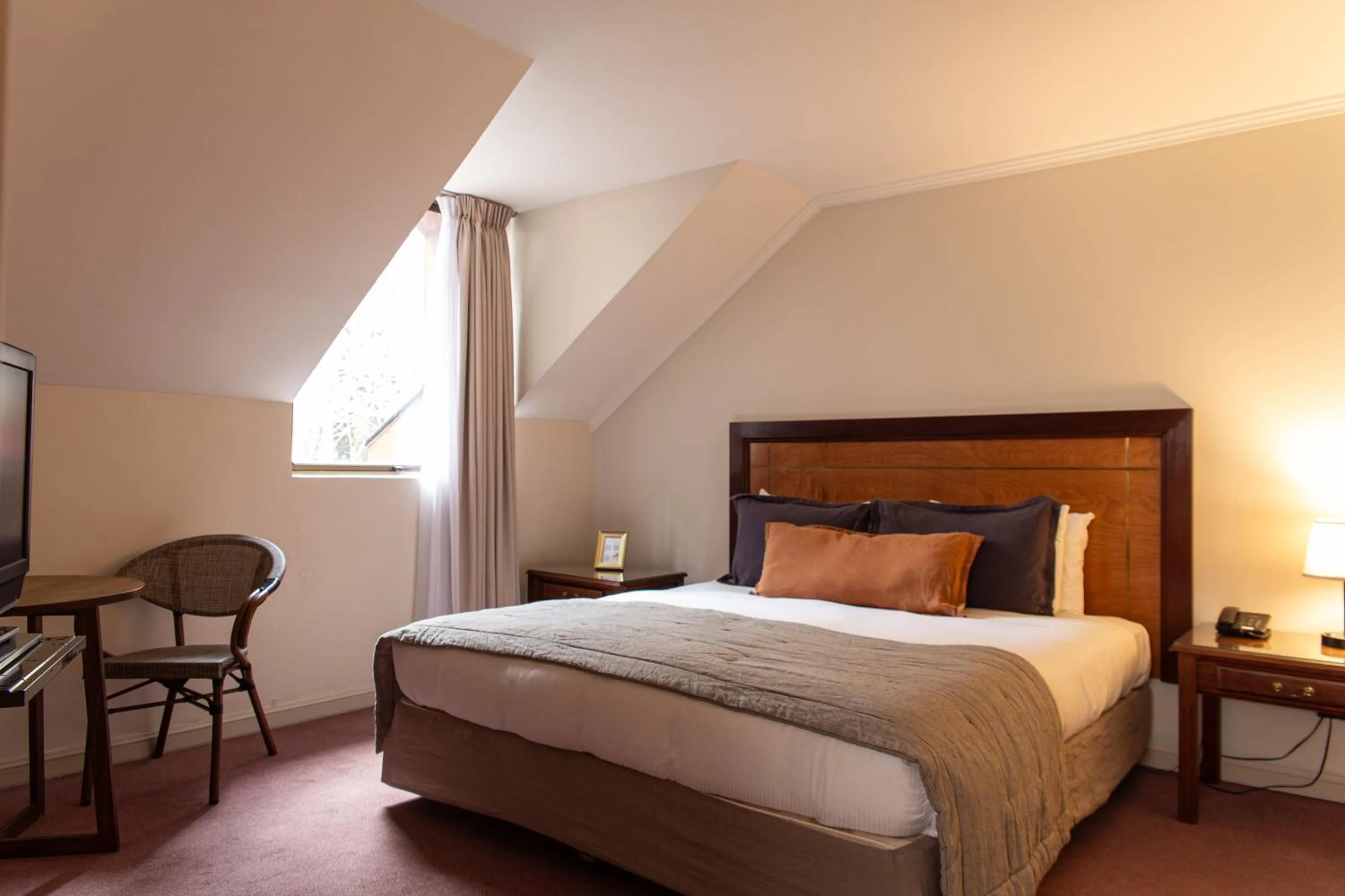 Bed in Hotel Puerta del Sur