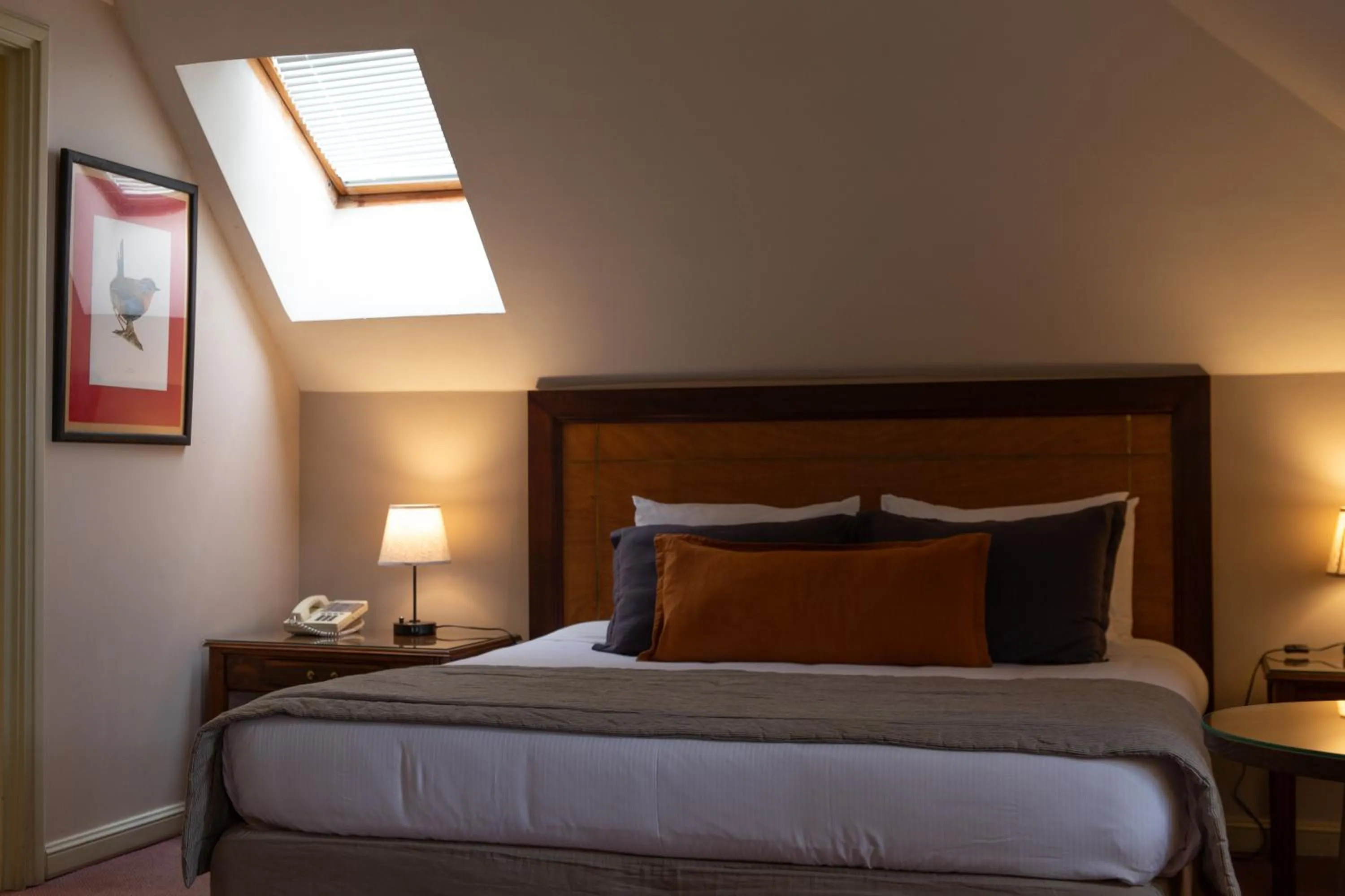 Bed in Hotel Puerta del Sur