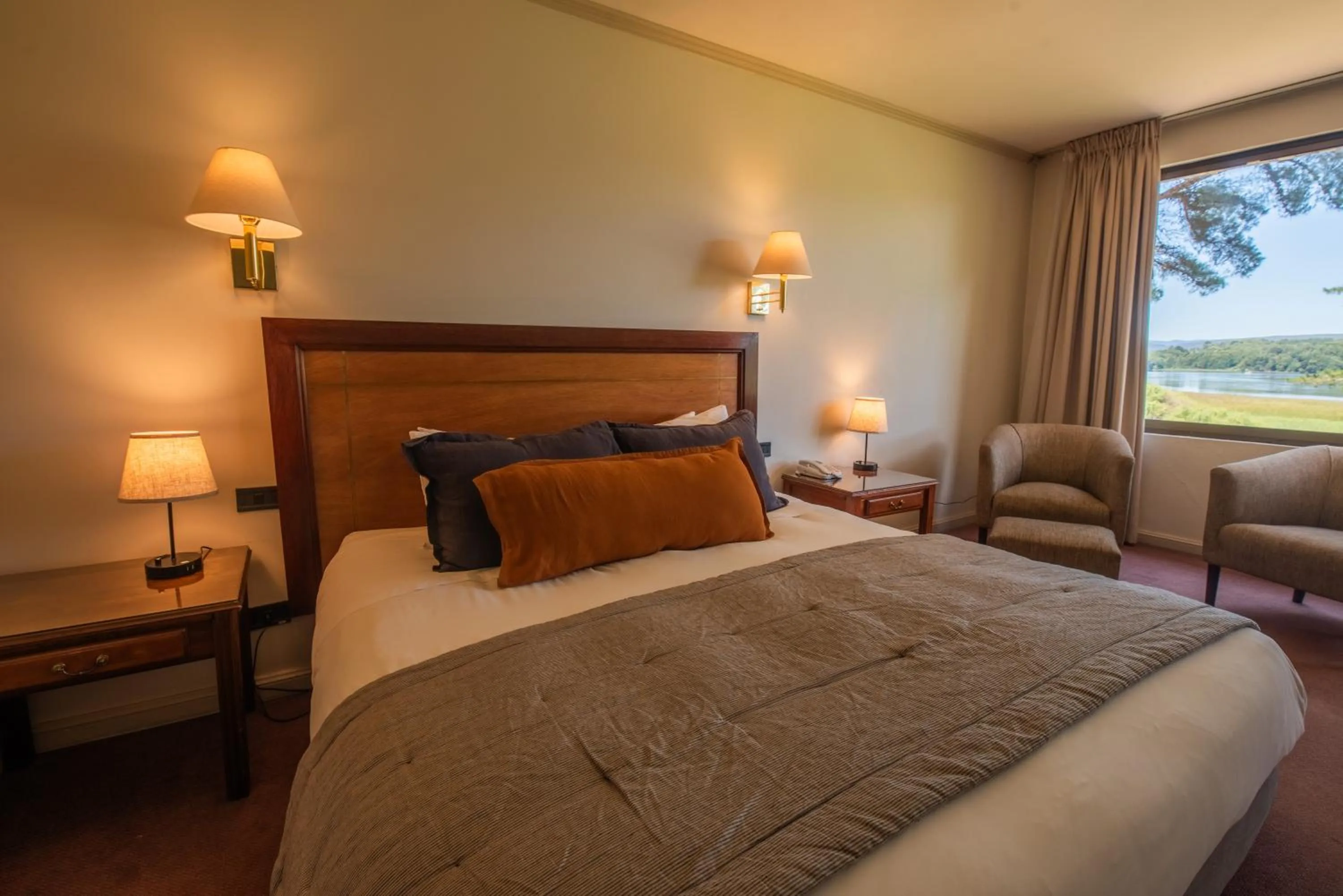 Bed in Hotel Puerta del Sur