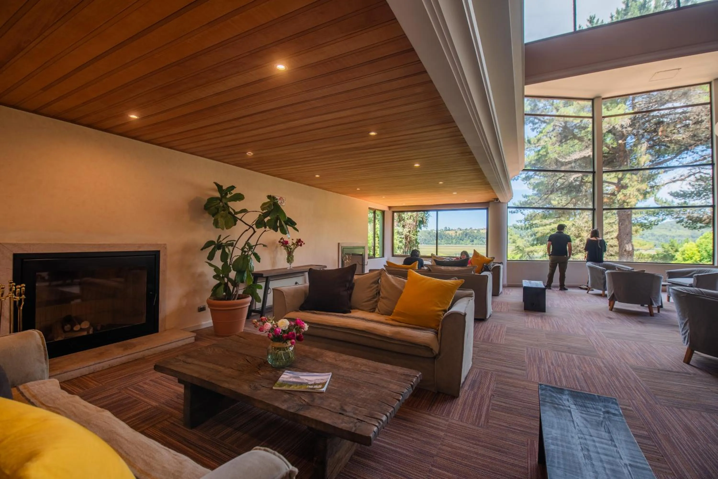 Lobby or reception in Hotel Puerta del Sur