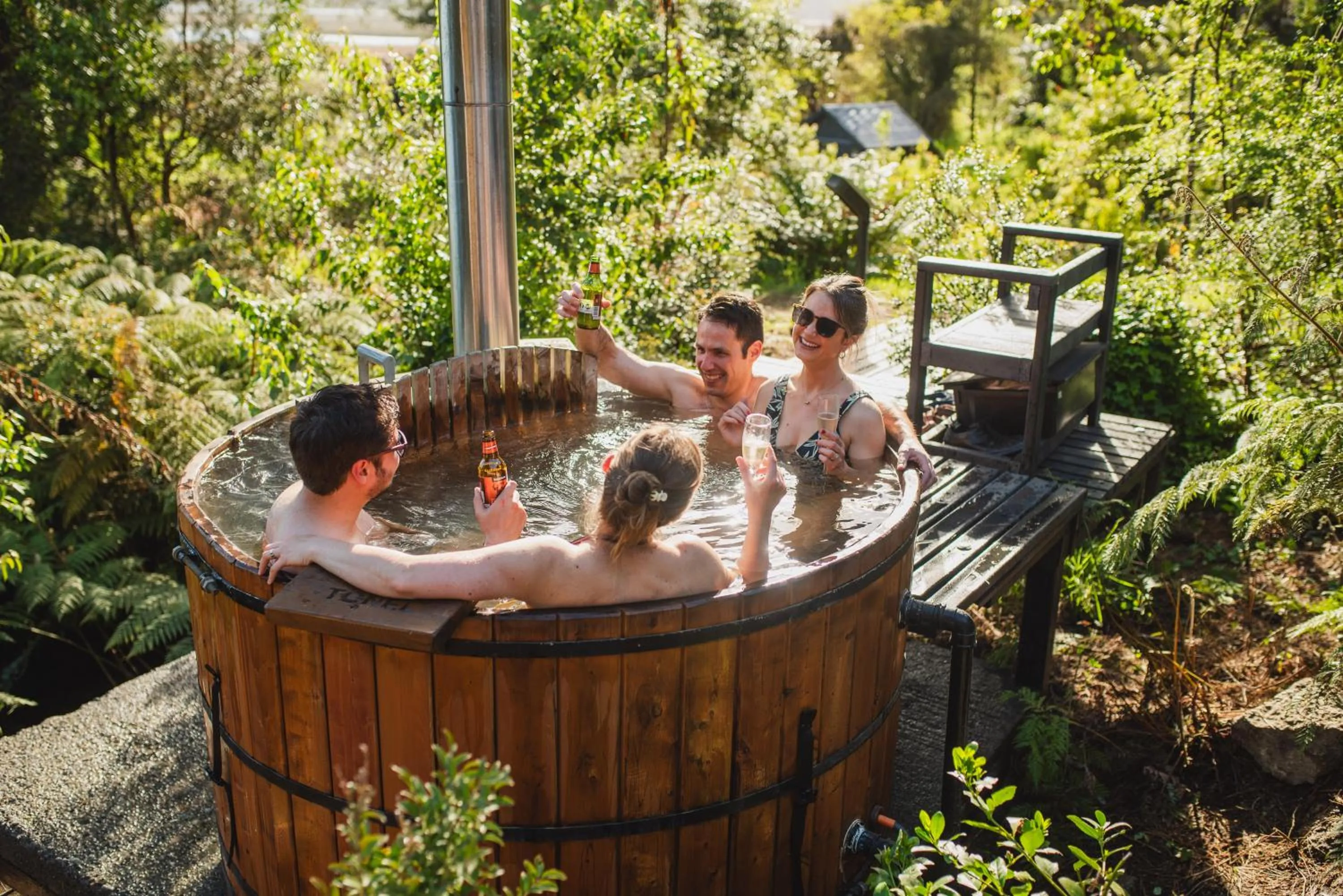 Hot Spring Bath in Hotel Puerta del Sur