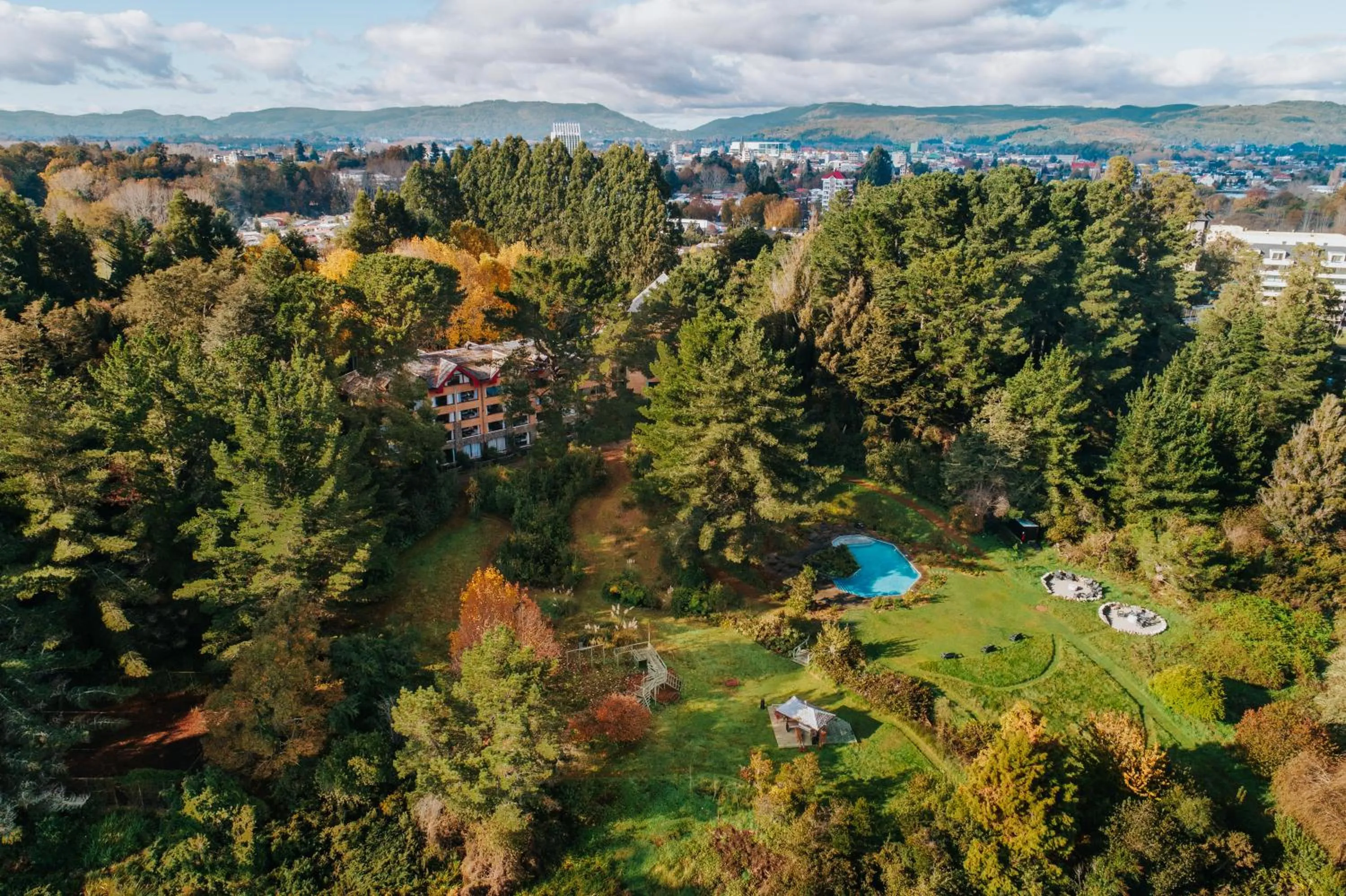 Garden view in Hotel Puerta del Sur