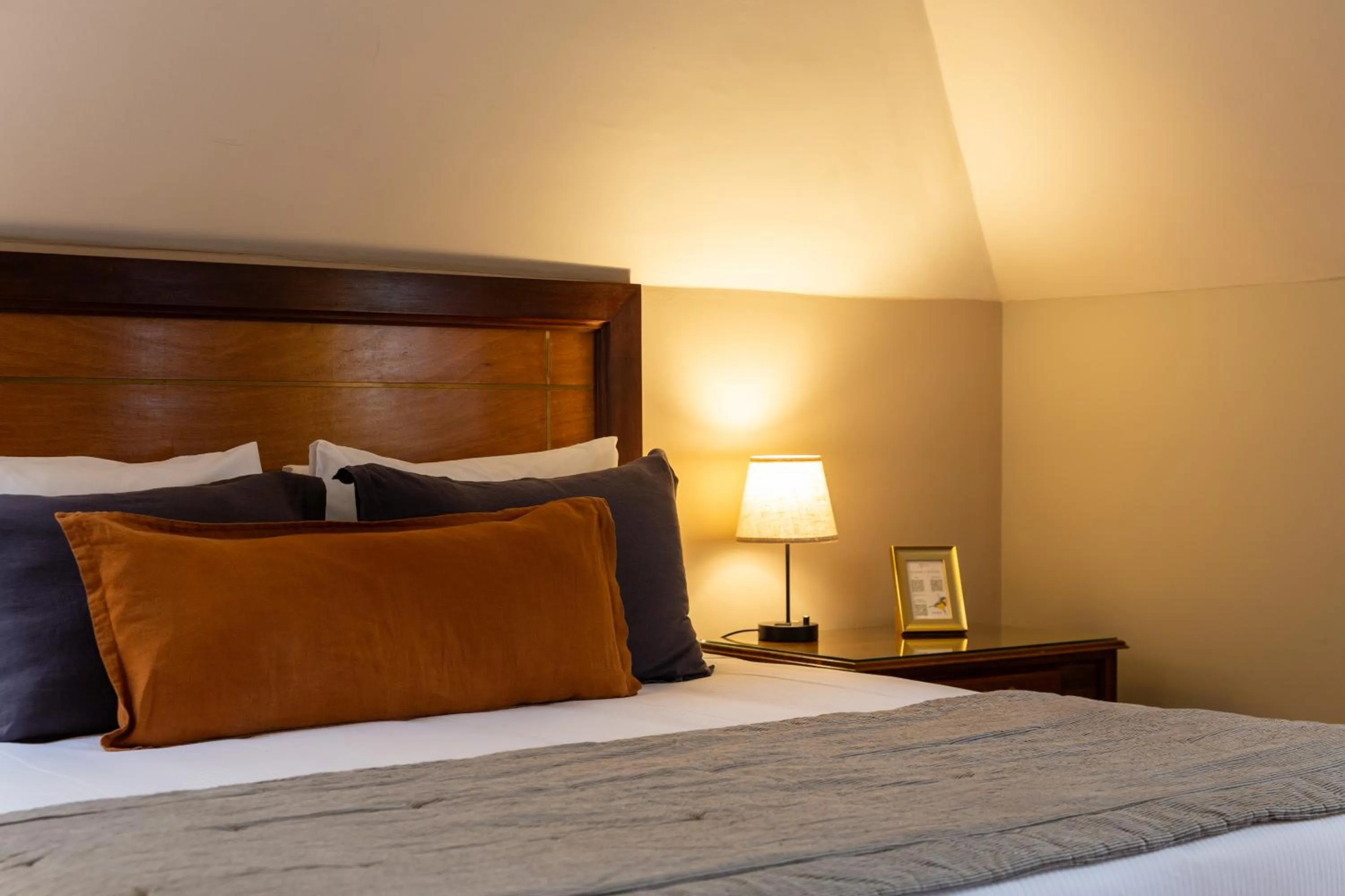 Bed in Hotel Puerta del Sur