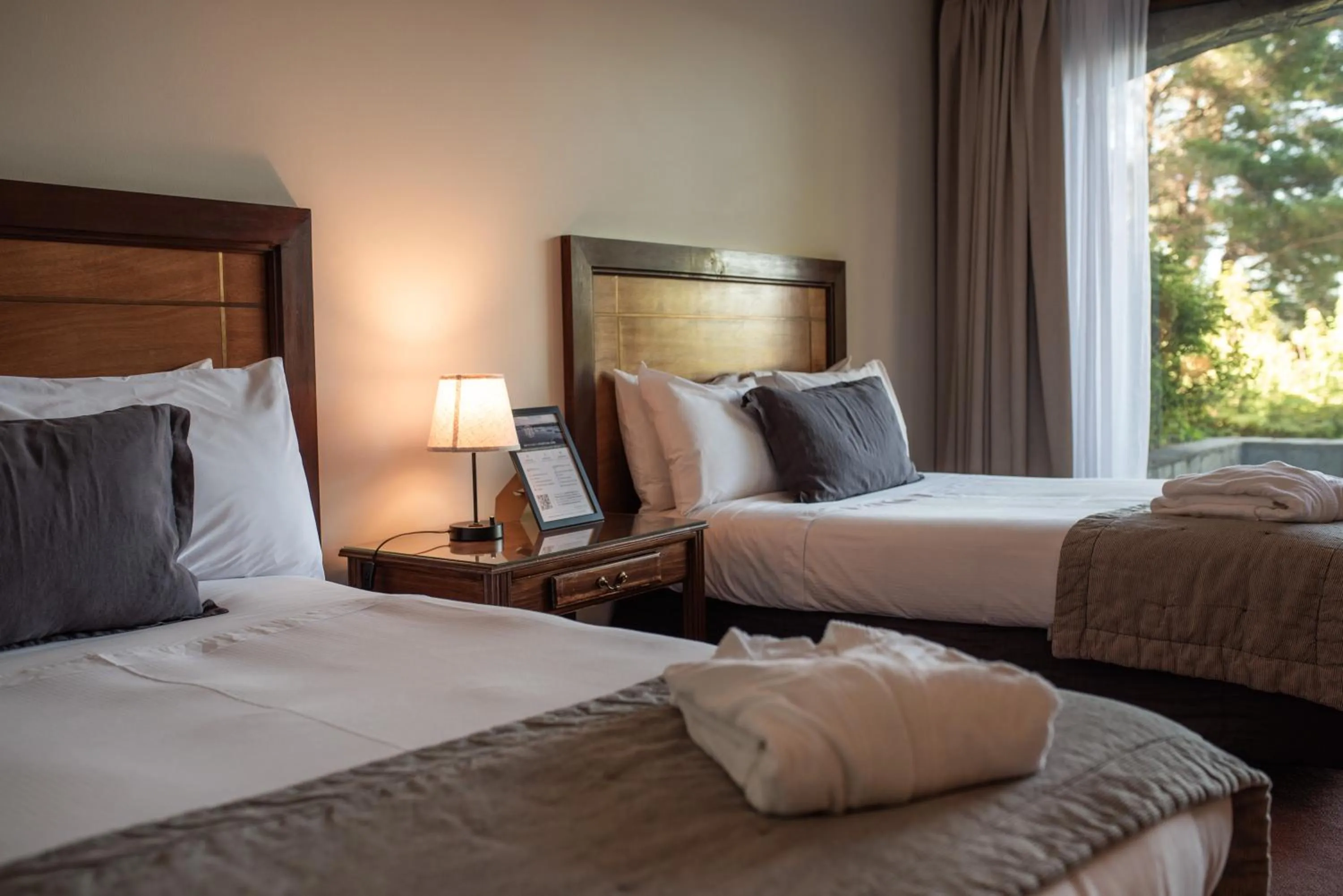 Bed in Hotel Puerta del Sur