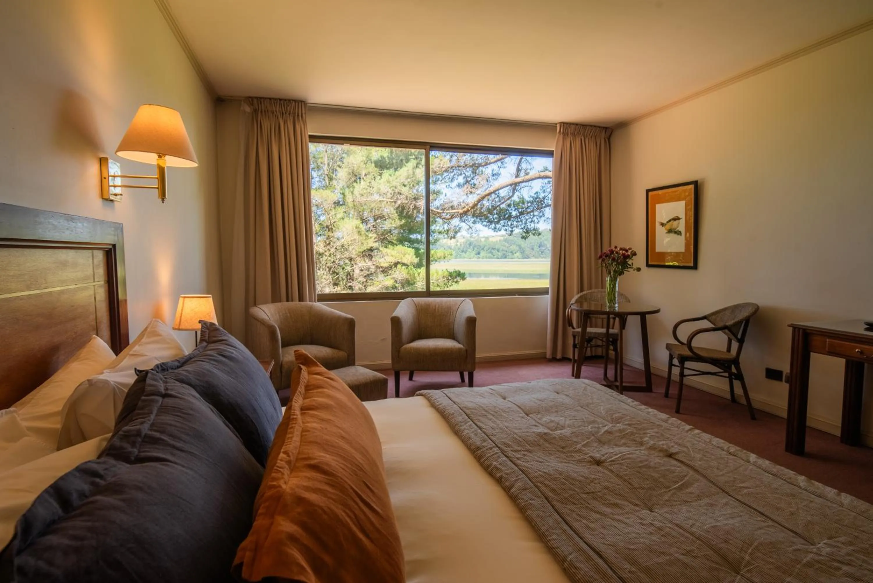 Bed in Hotel Puerta del Sur