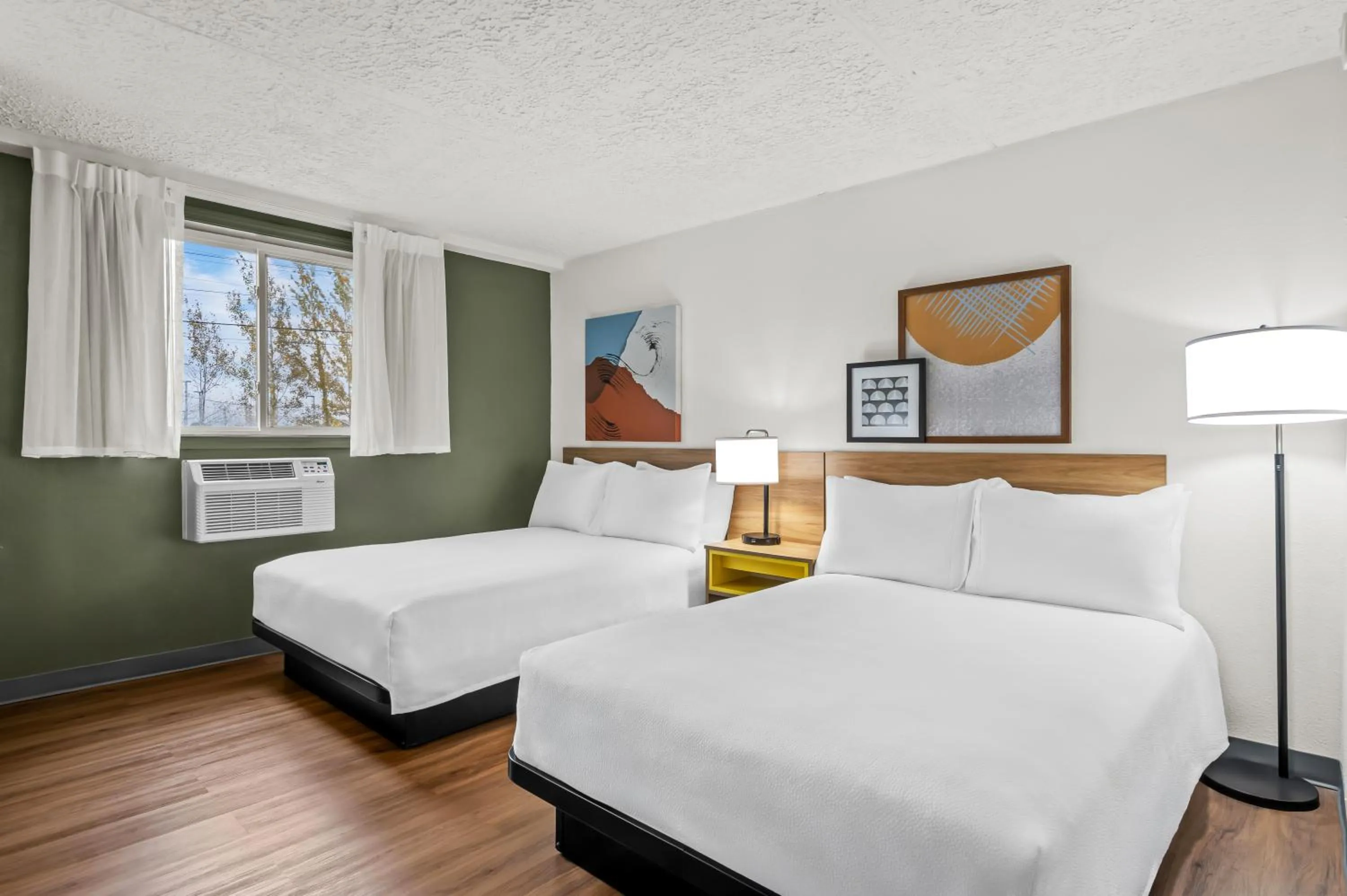 Bed in Spark by Hilton Portland Airport Maine Mall