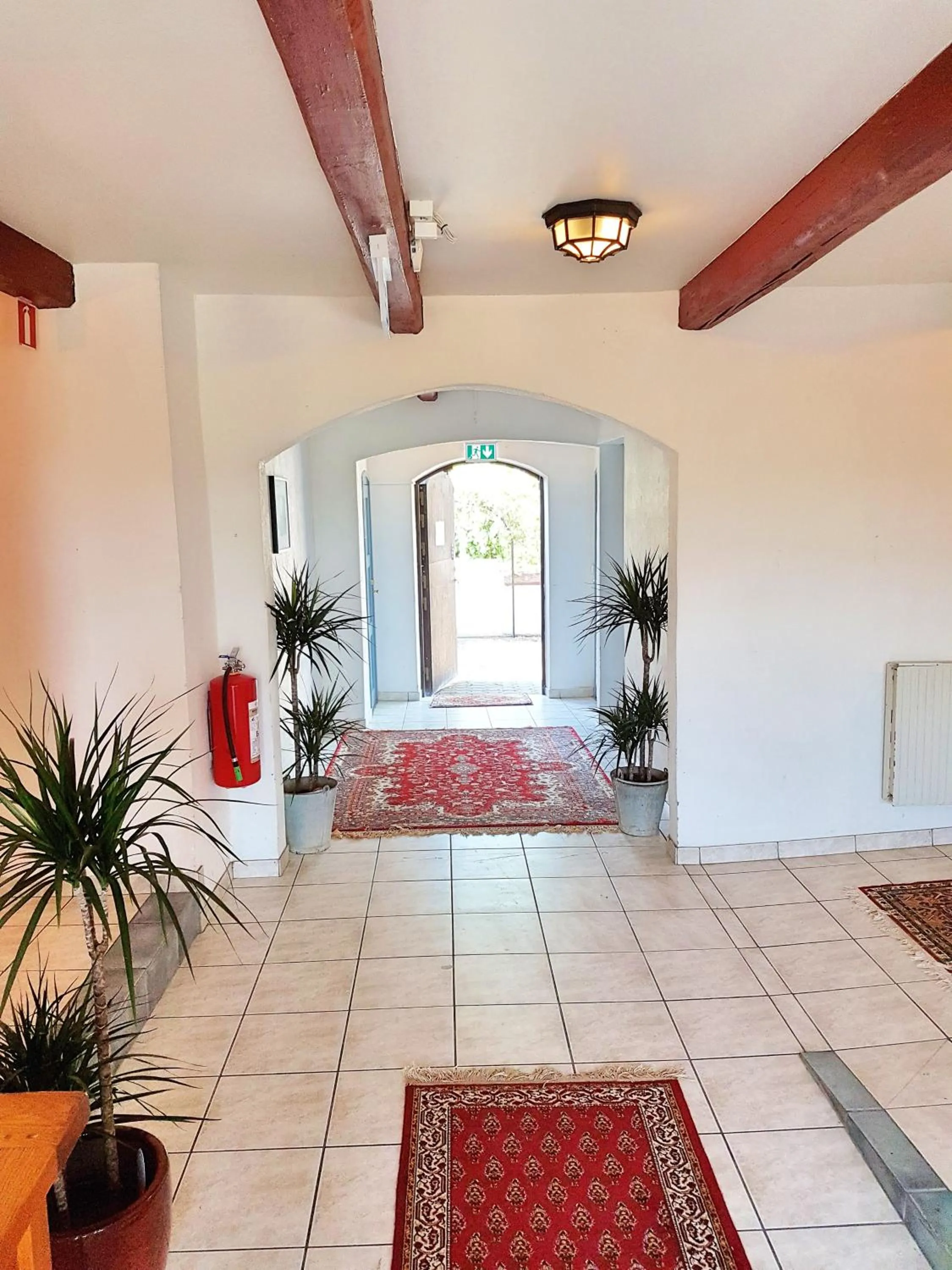 Lobby or reception in Gårdshotellet