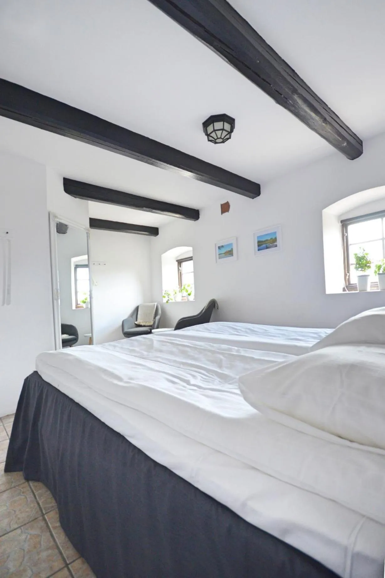 Bedroom, Bed in Gårdshotellet