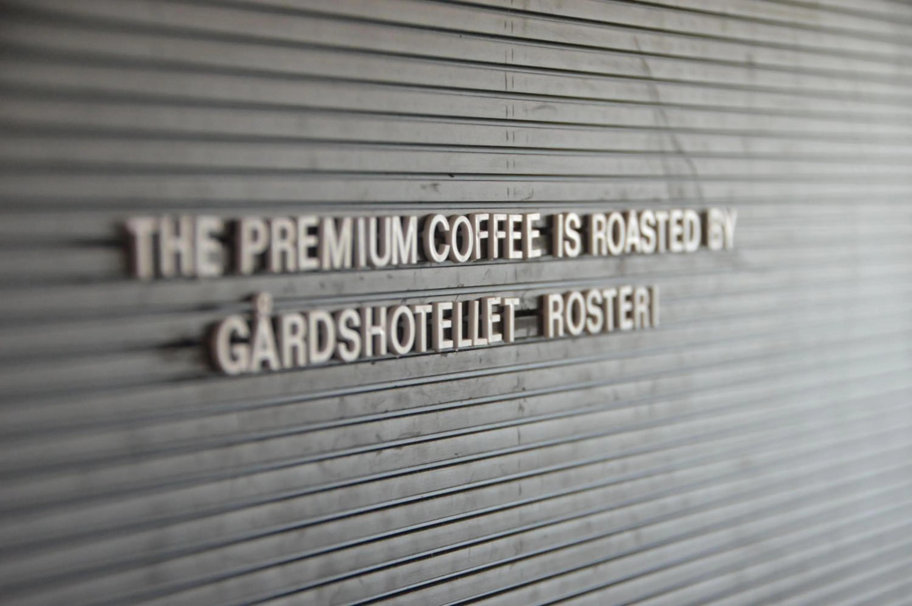 Property logo or sign in Gårdshotellet