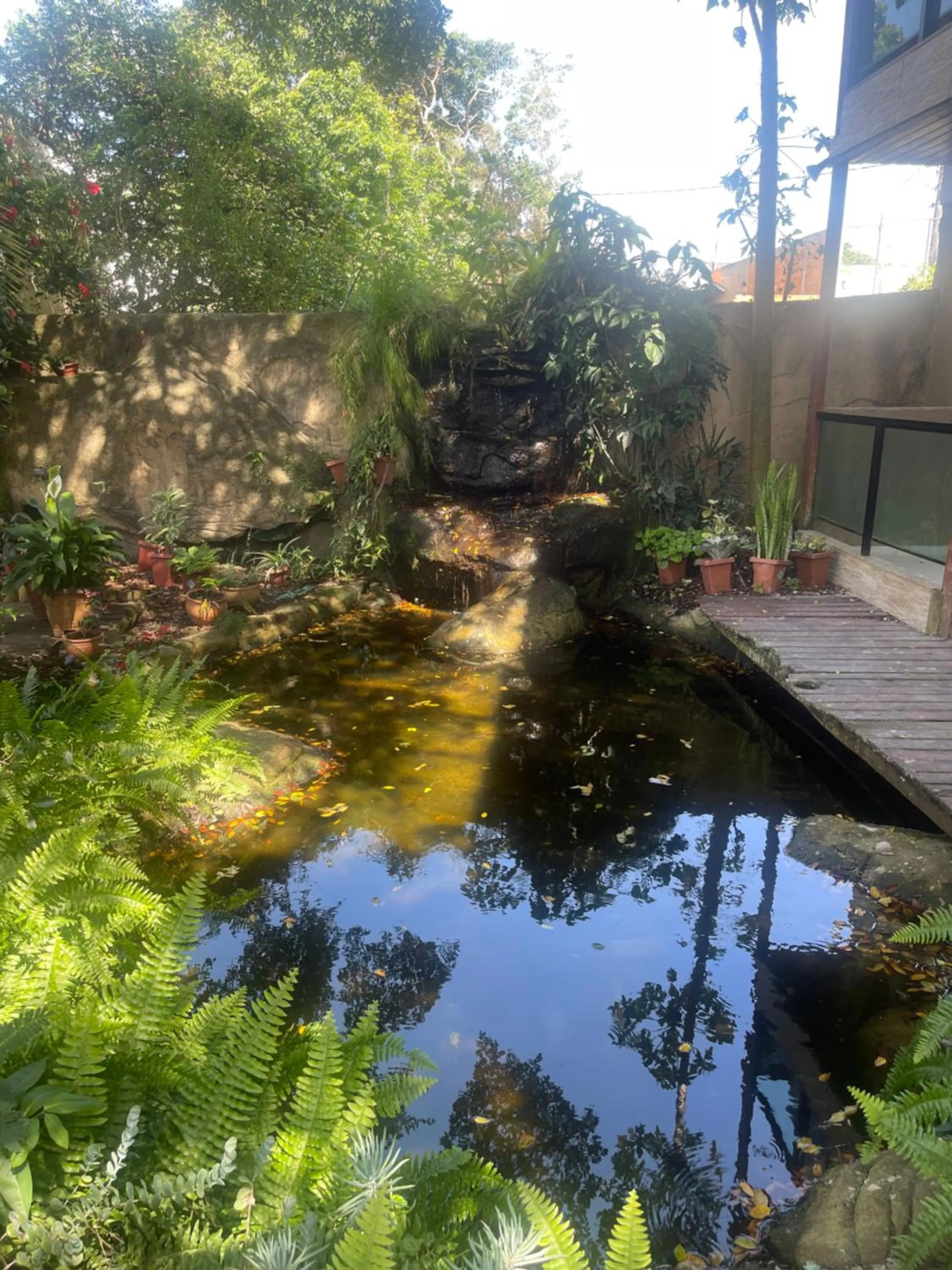 Garden in Pousada Bon Vivant