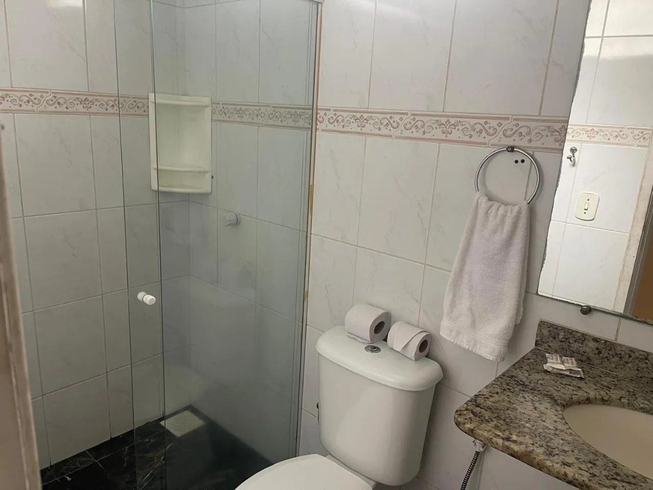 Shower in Pousada Bon Vivant