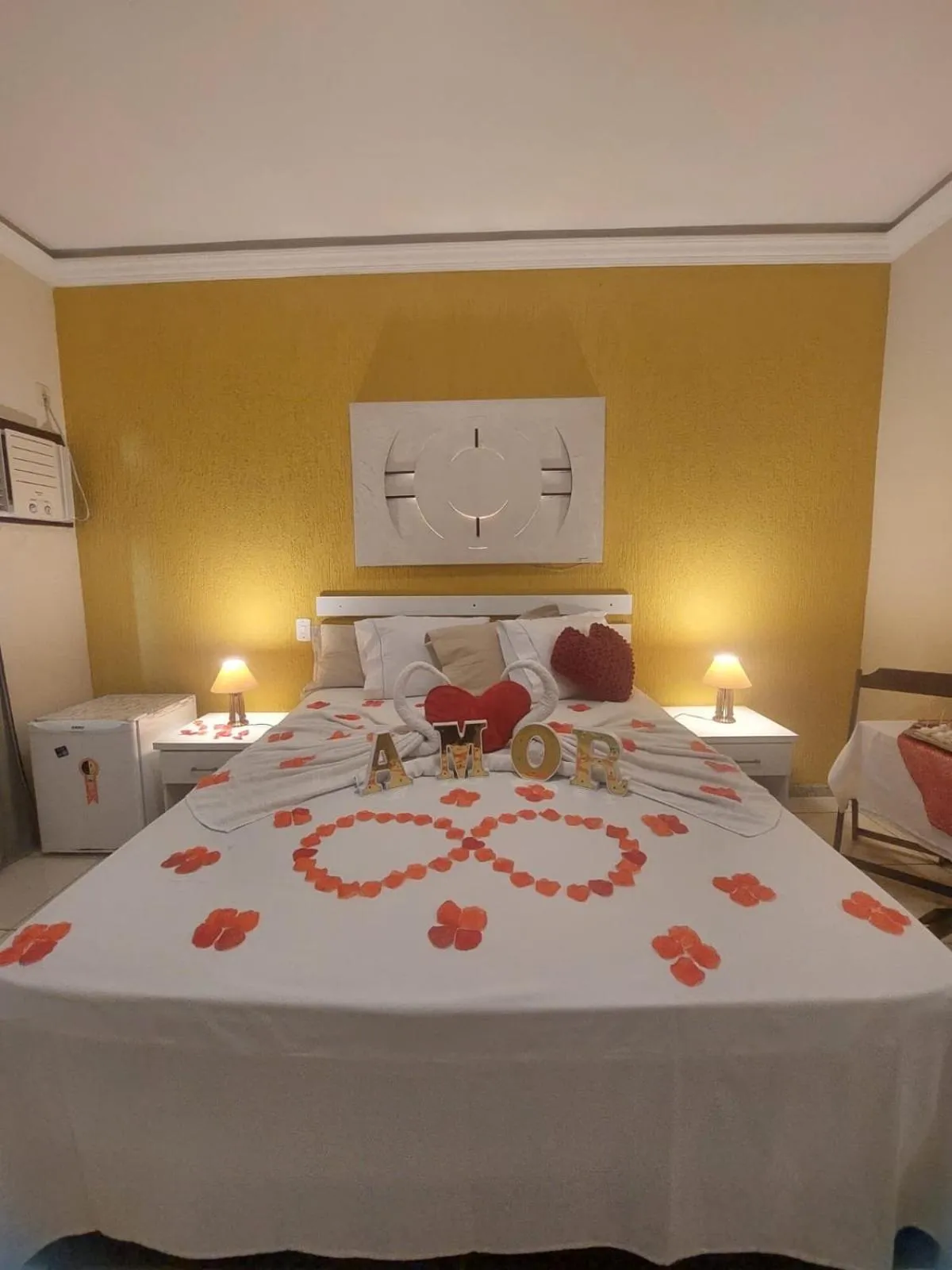 Bed in Pousada Bon Vivant