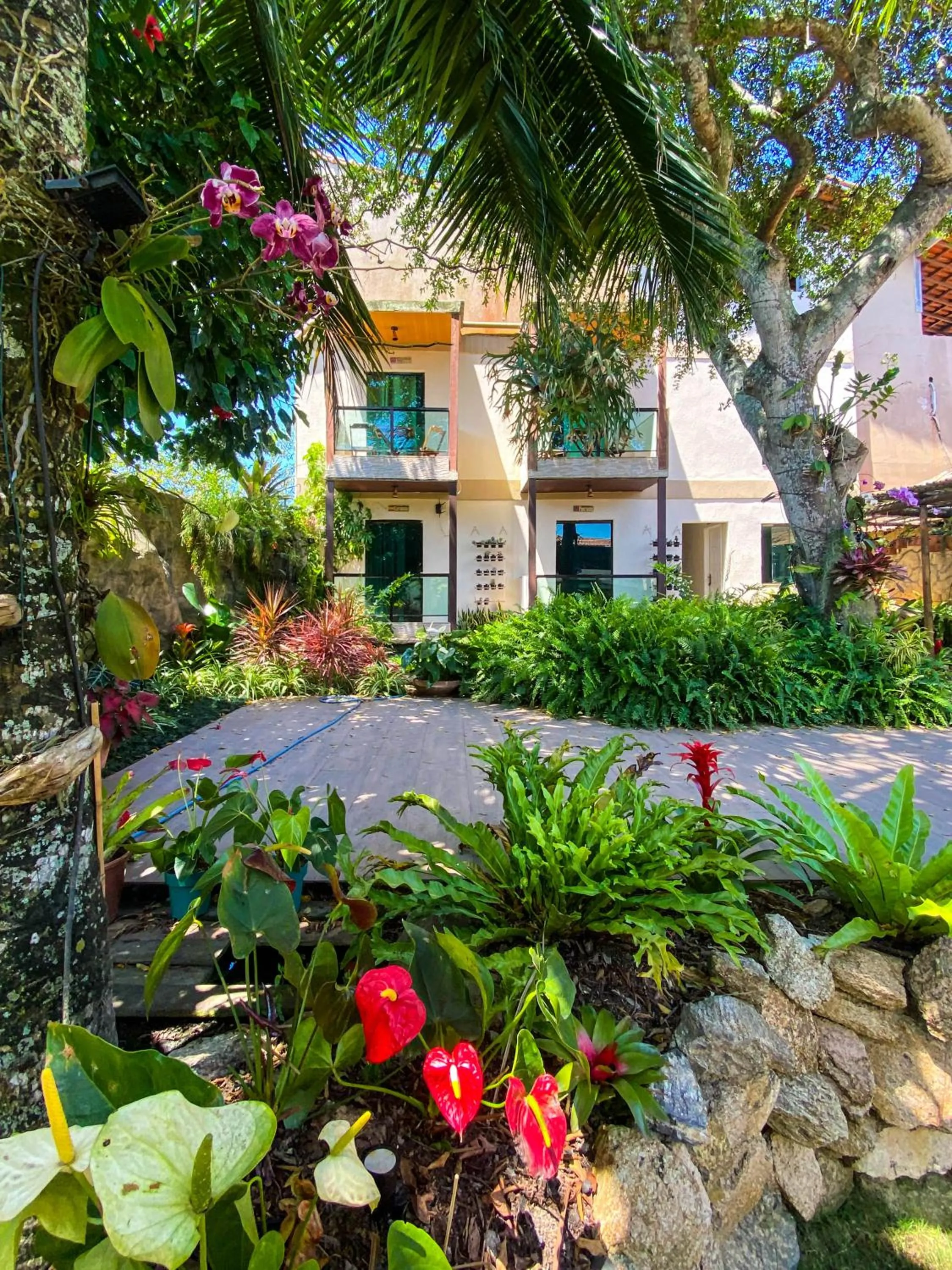 Garden in Pousada Bon Vivant