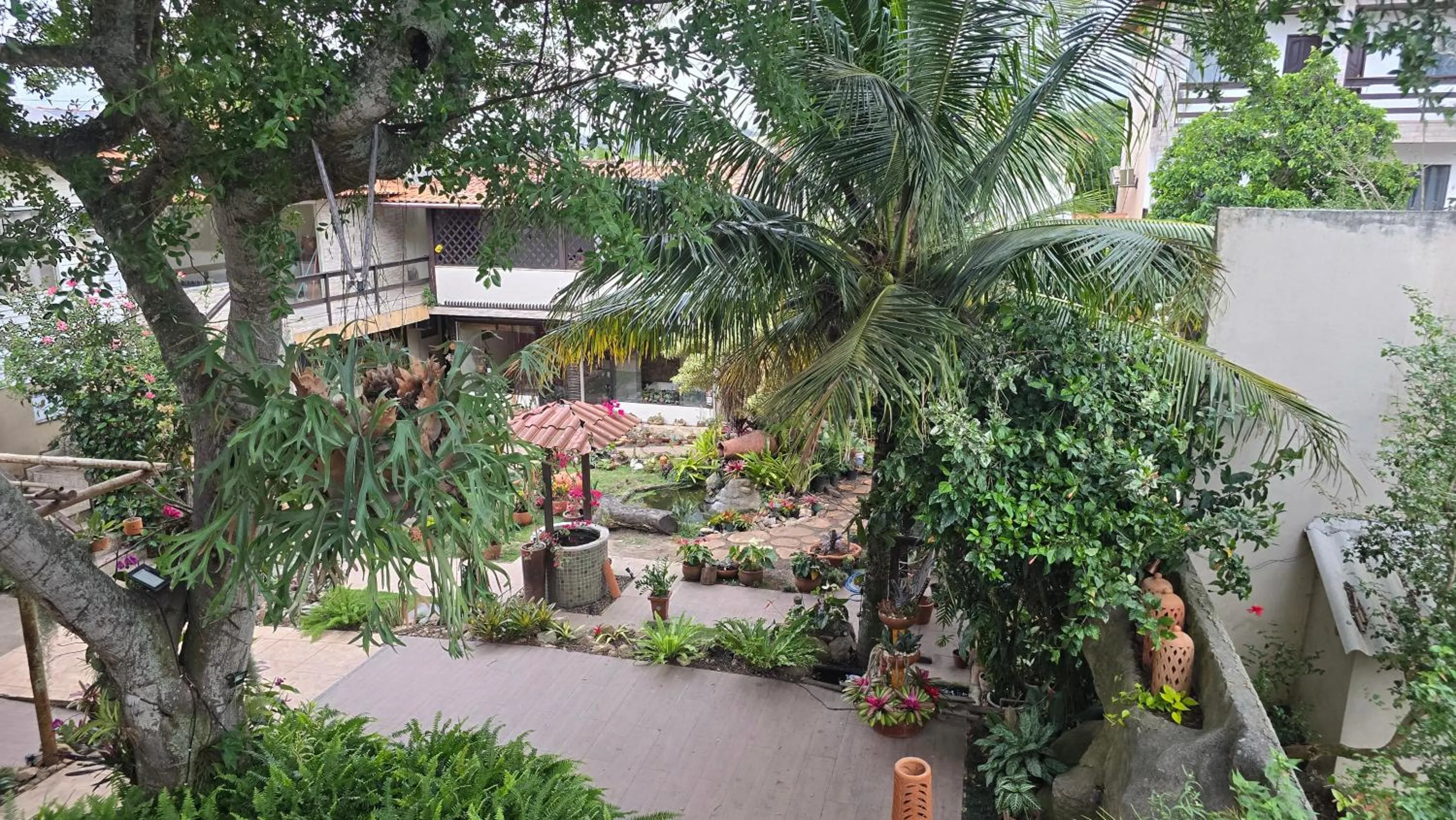 Garden in Pousada Bon Vivant