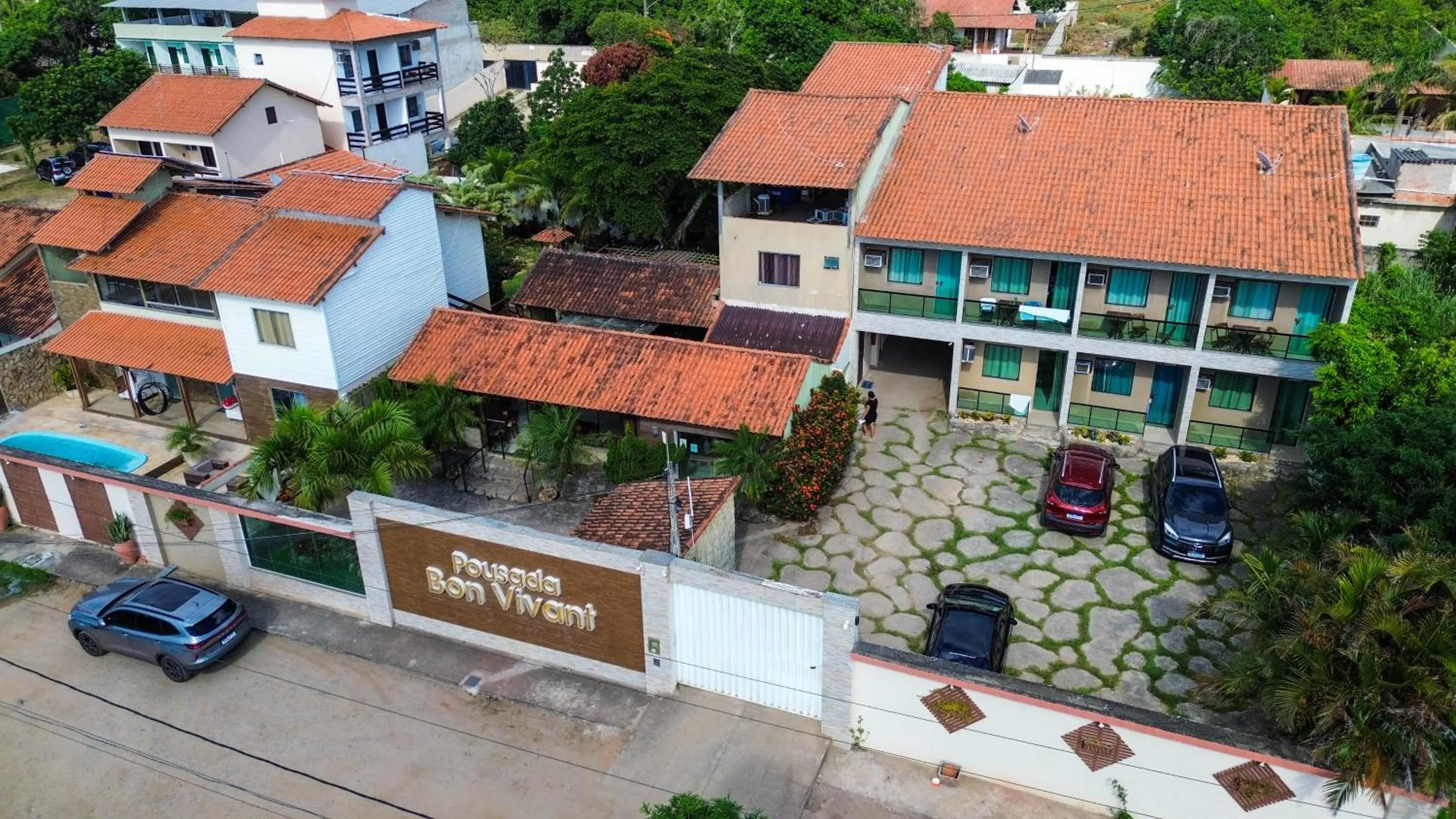 Bird's eye view in Pousada Bon Vivant