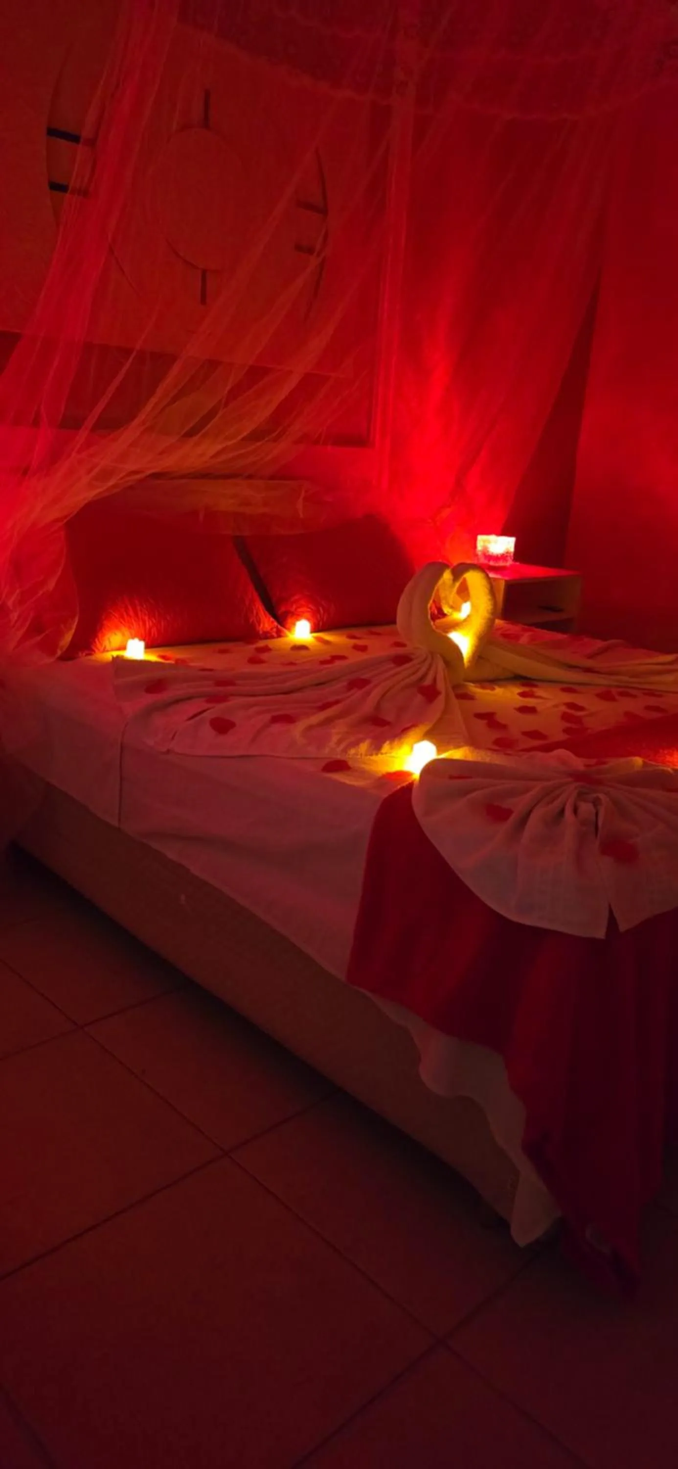 Bed in Pousada Bon Vivant