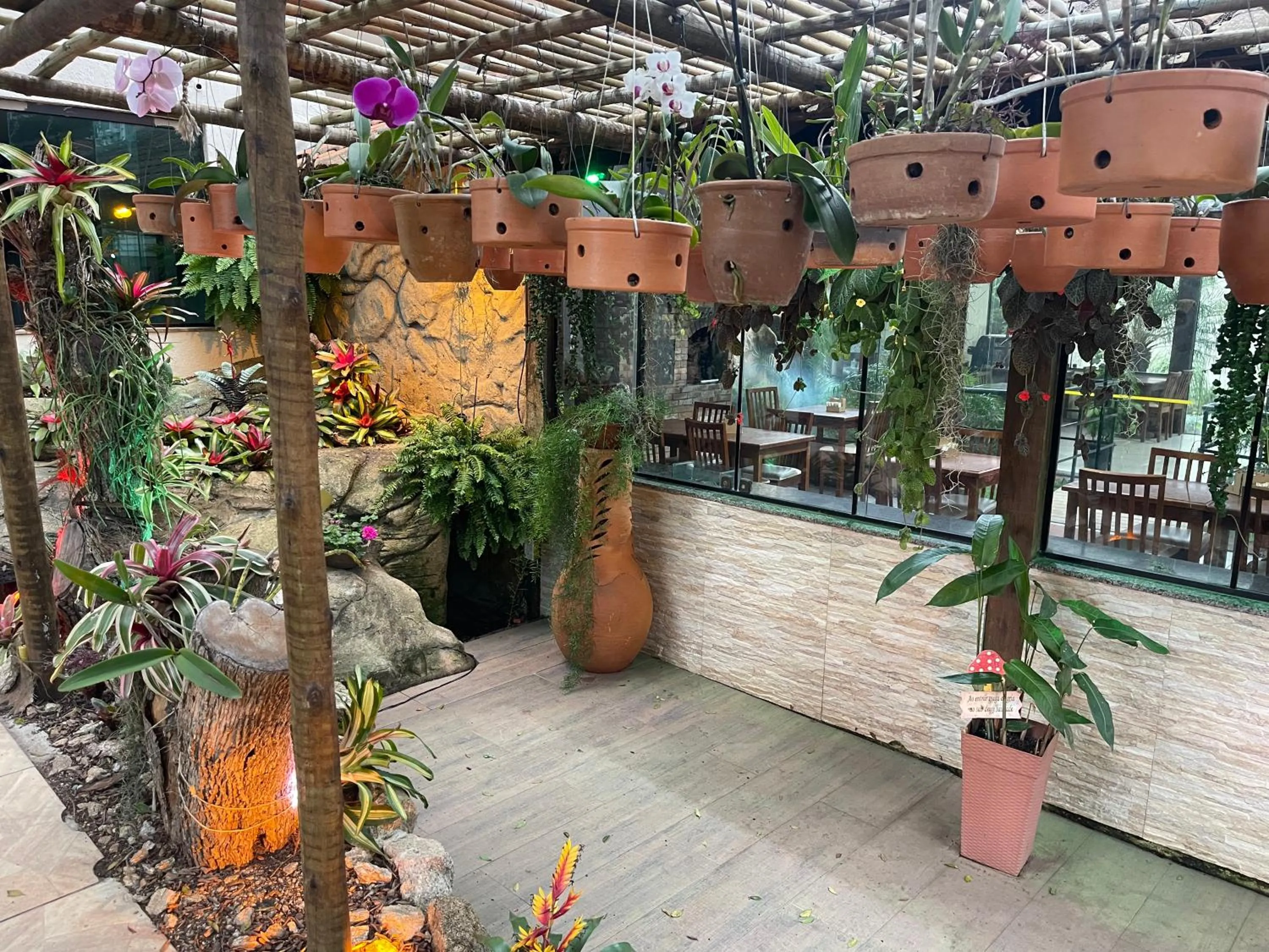 Patio in Pousada Bon Vivant