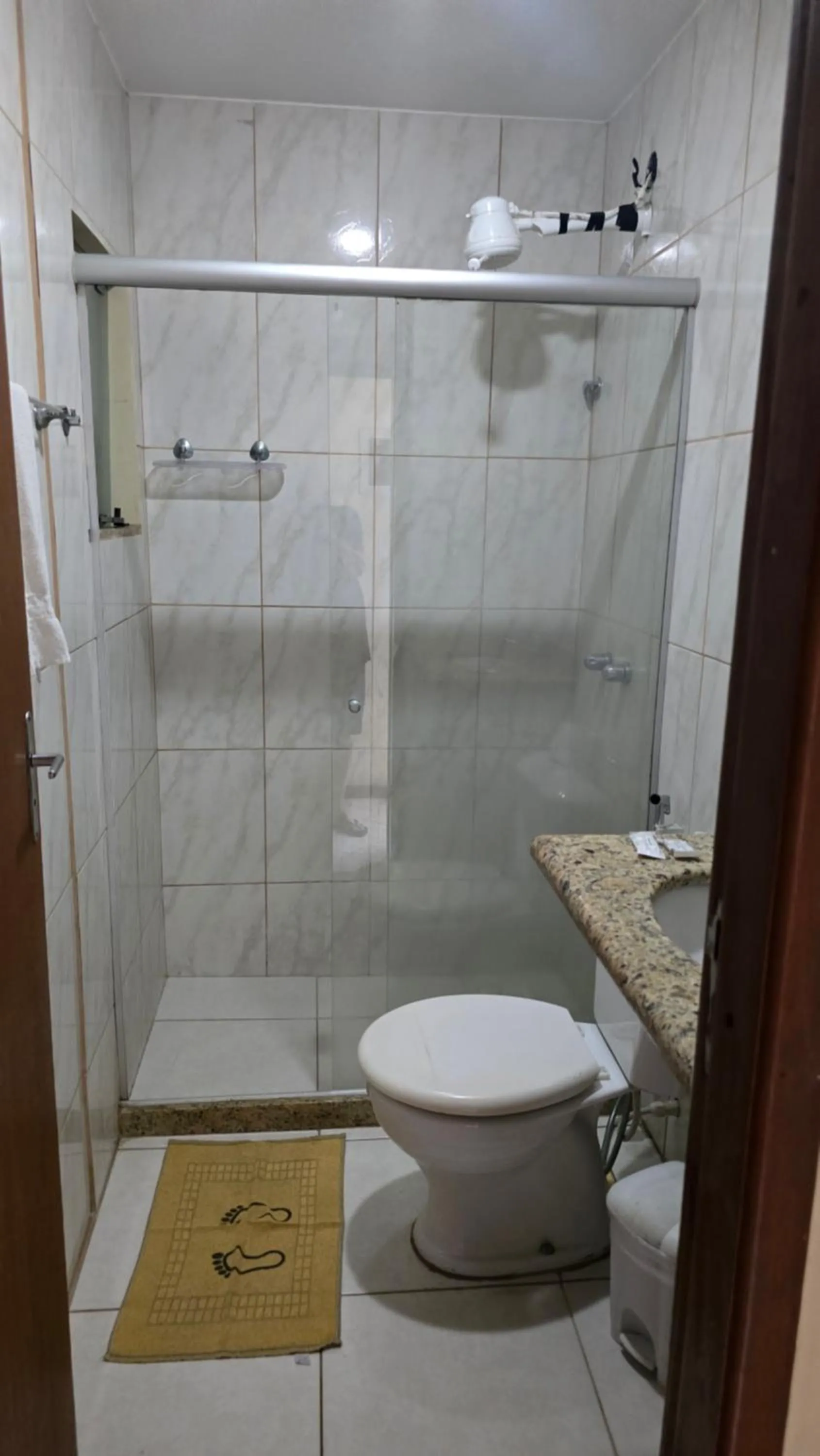 Toilet in Pousada Bon Vivant