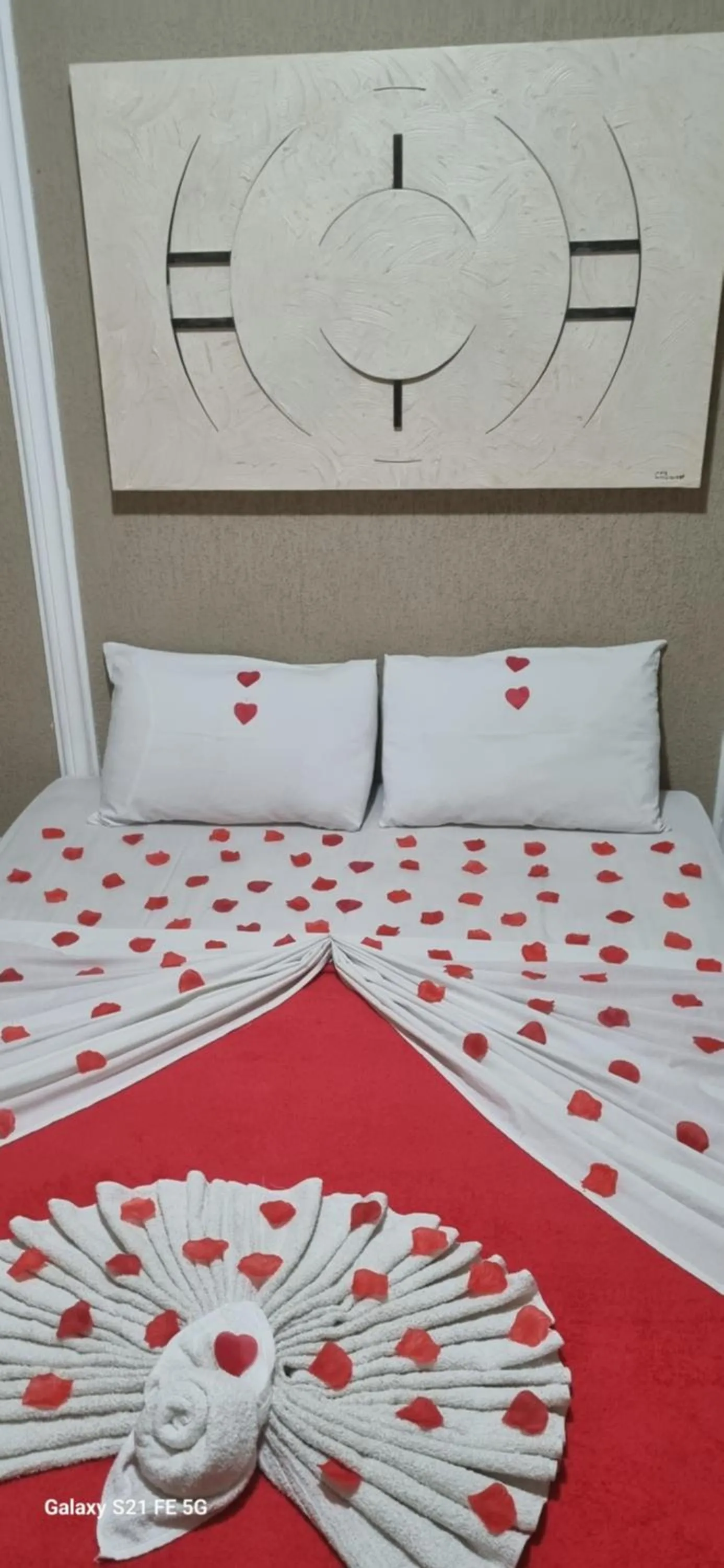 Bed in Pousada Bon Vivant