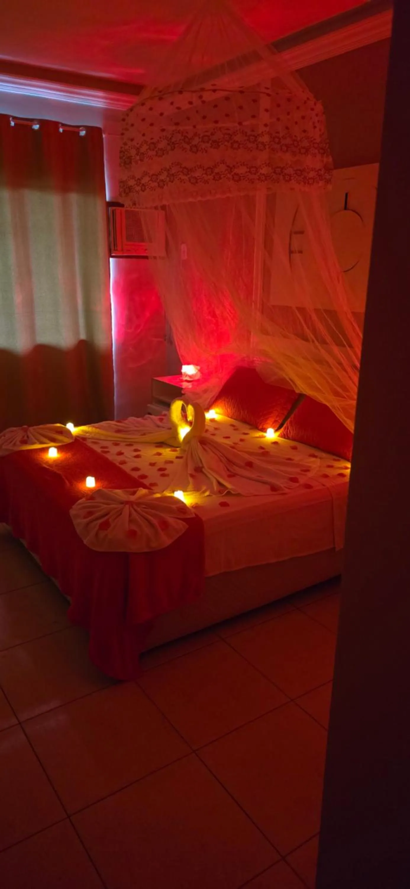 Bed in Pousada Bon Vivant