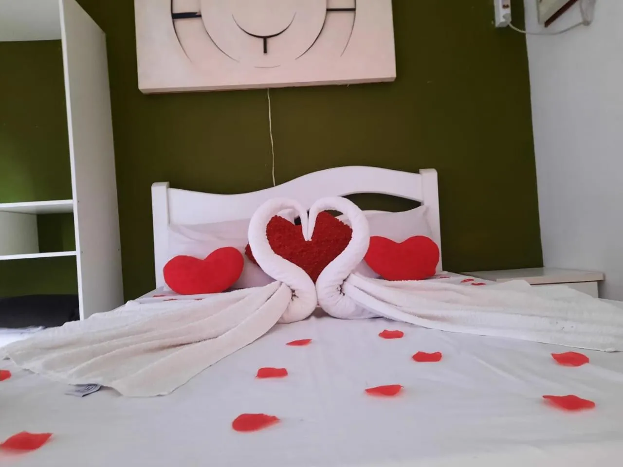 Bed in Pousada Bon Vivant