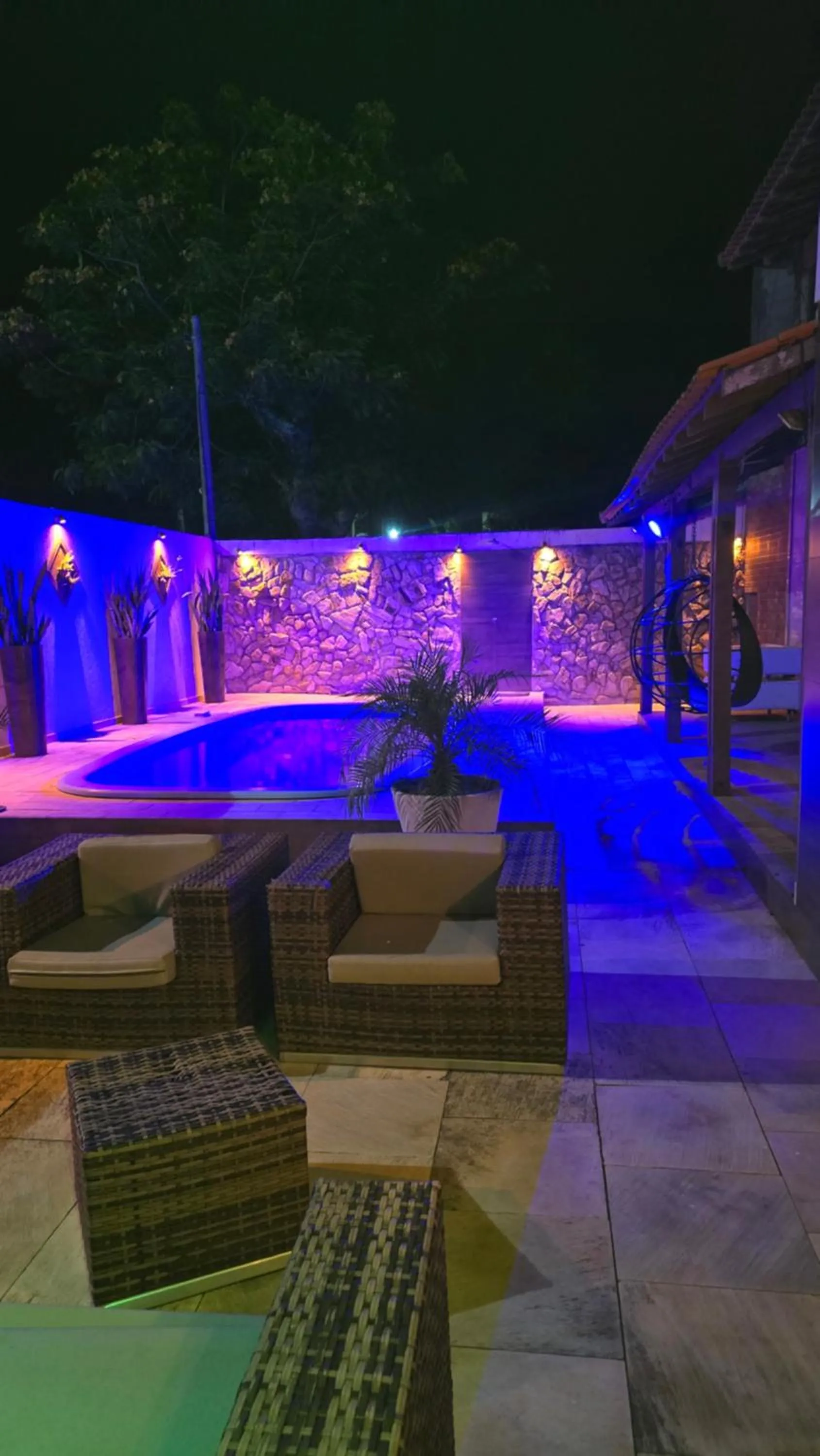 Swimming pool in Pousada Bon Vivant