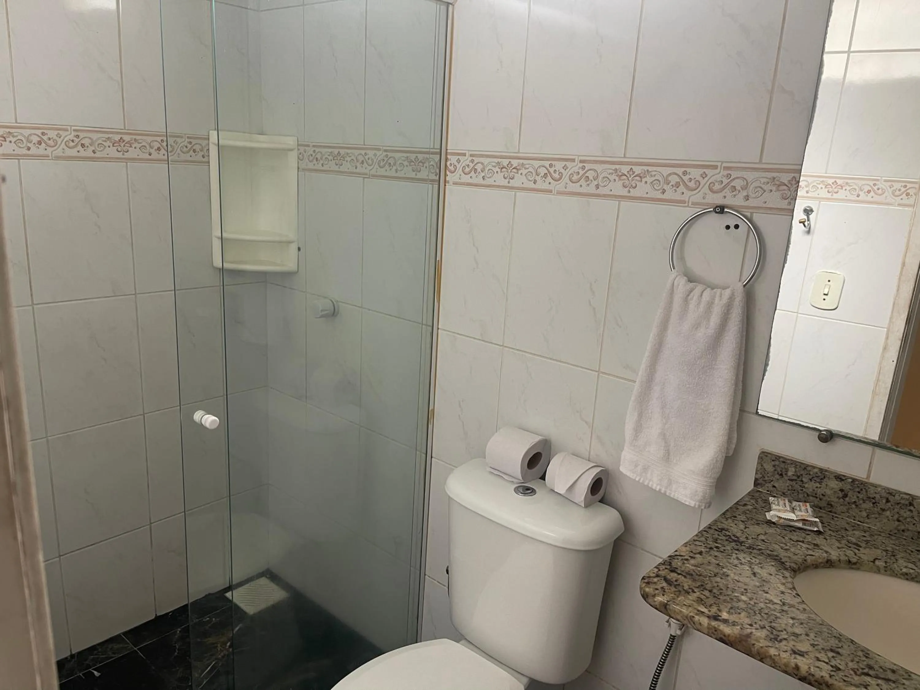 Shower in Pousada Bon Vivant