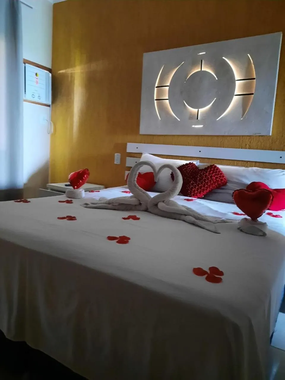 Bed in Pousada Bon Vivant