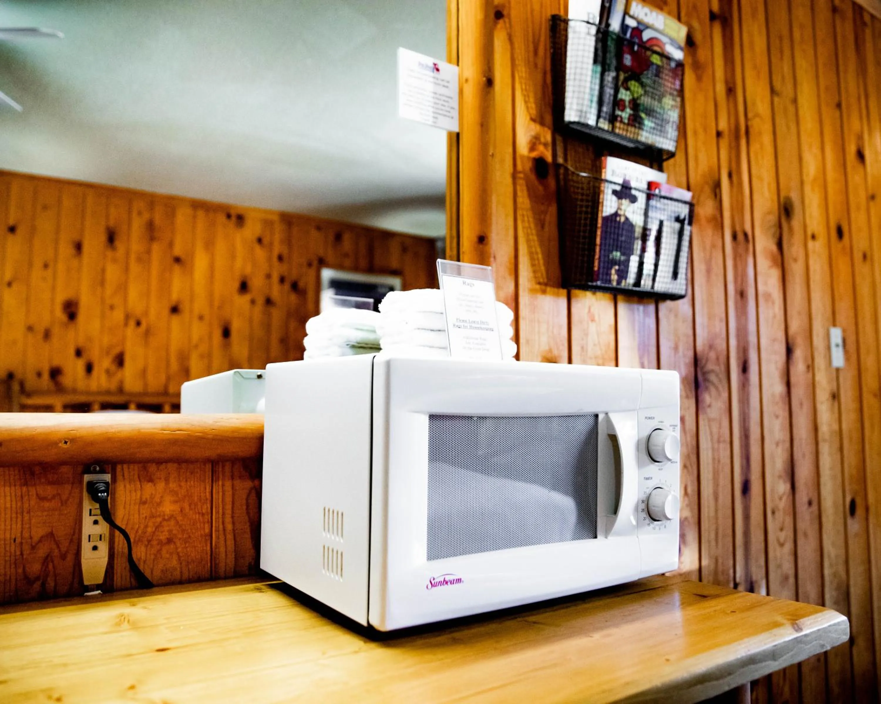 microwave in Big Horn Lodge