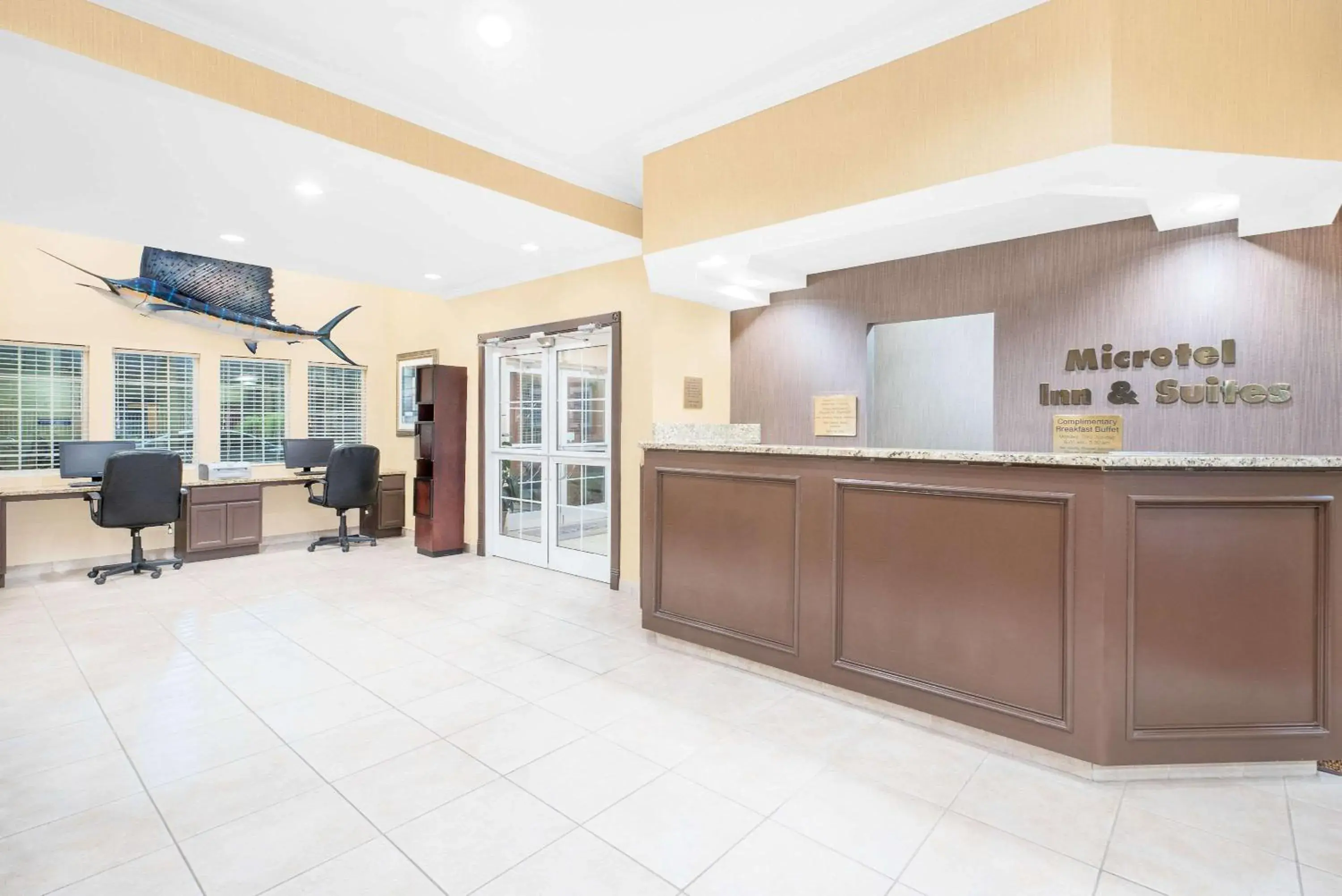 Lobby or reception in Microtel Inn & Suites by Wyndham Corpus Christi/Aransas Pass Lobby or reception in Microtel Inn & Suites by Wyndham Corpus Christi/Aransas Pass