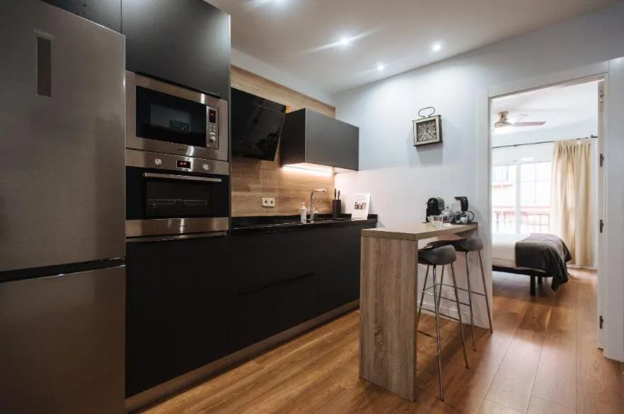 Kitchen or kitchenette in DreamsApt Sagasta