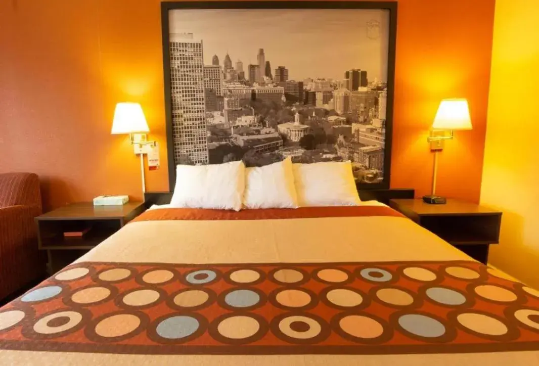 Bed in Super 8 by Wyndham Carlisle North Bed in Super 8 by Wyndham Carlisle North