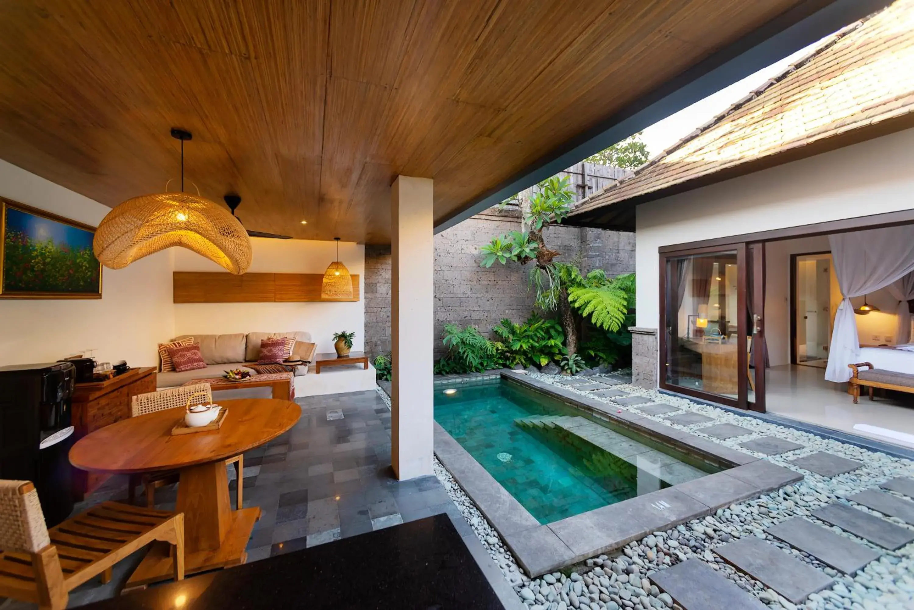 Living room in Adepa Resort Living room in Adepa Resort