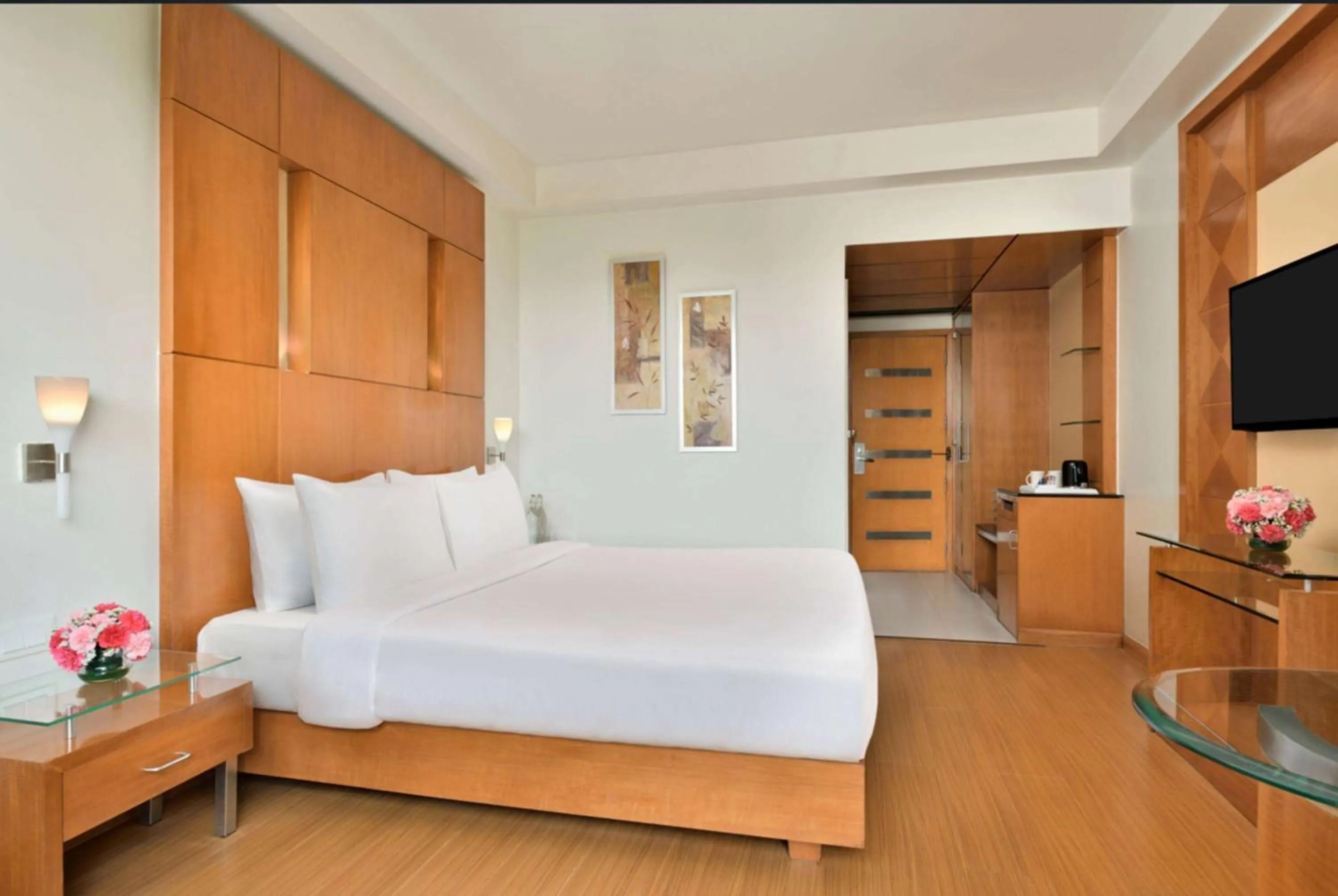 Photo of the whole room, Bed in Ramada By Wyndham Jaipur