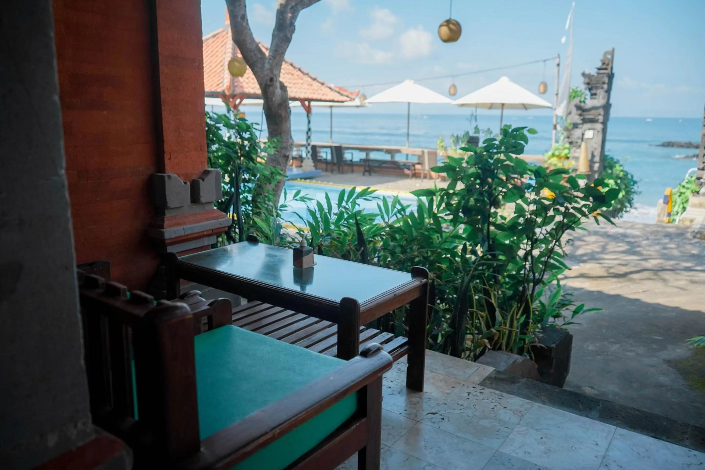 Balcony/Terrace in Ashyana Candidasa Beach Resort