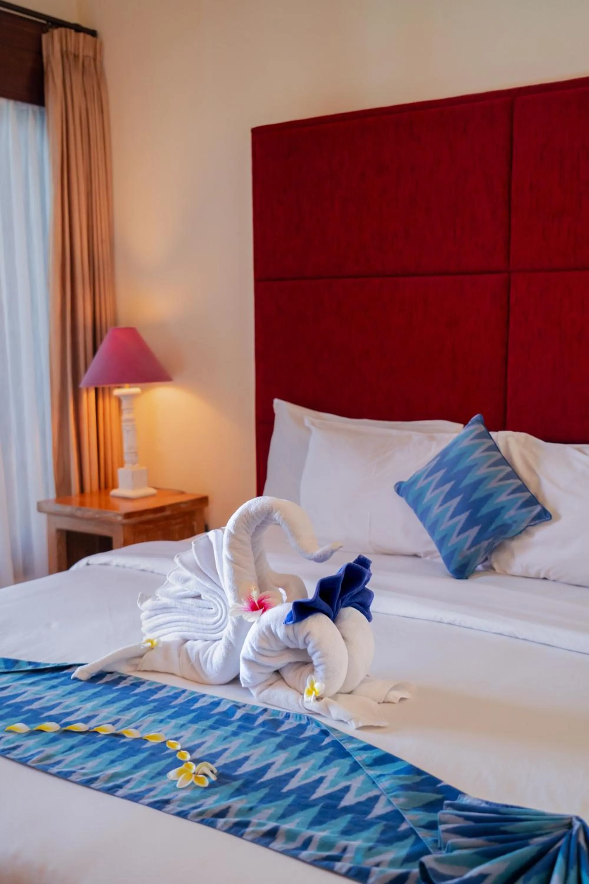 Photo of the whole room, Bed in Ashyana Candidasa Beach Resort