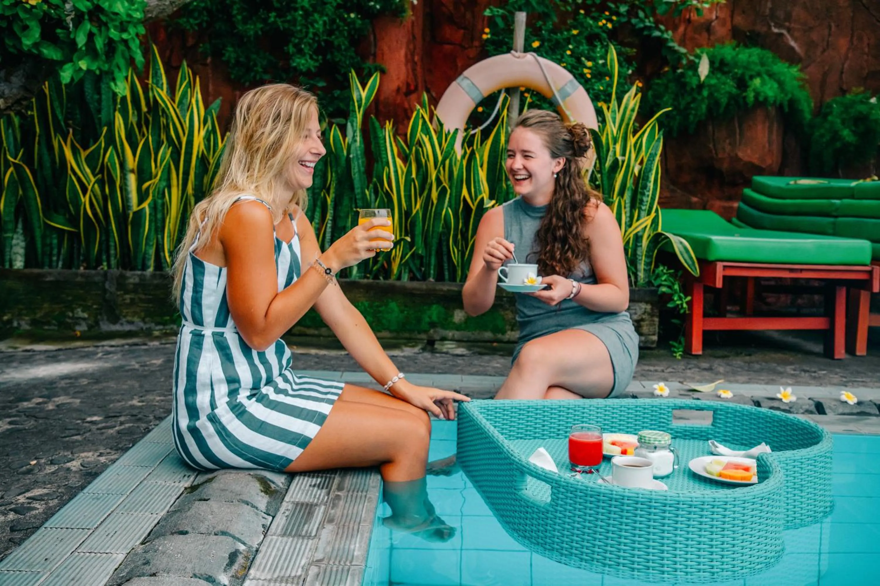 Swimming pool in Ashyana Candidasa Beach Resort