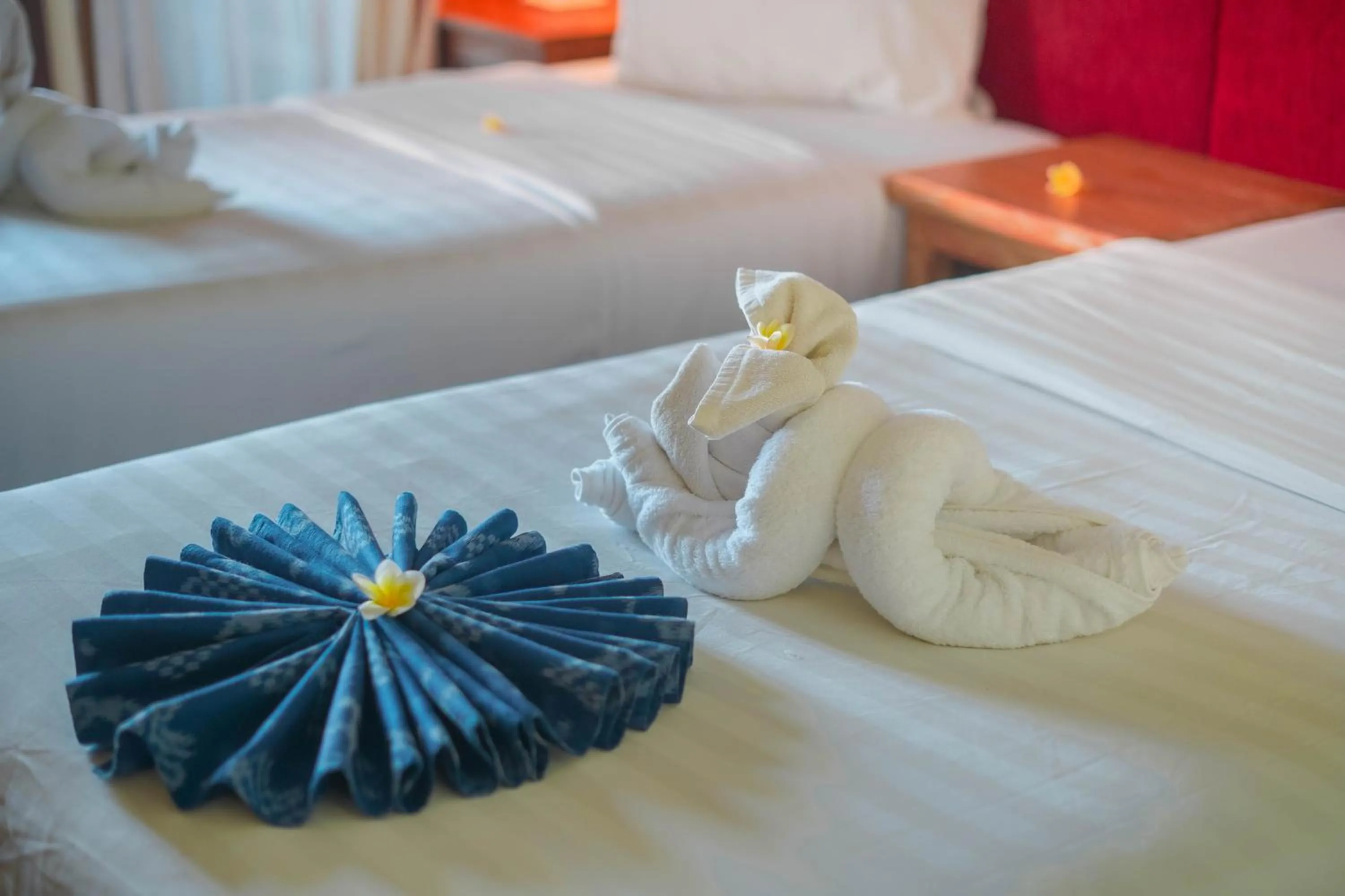 Bowling, Bed in Ashyana Candidasa Beach Resort