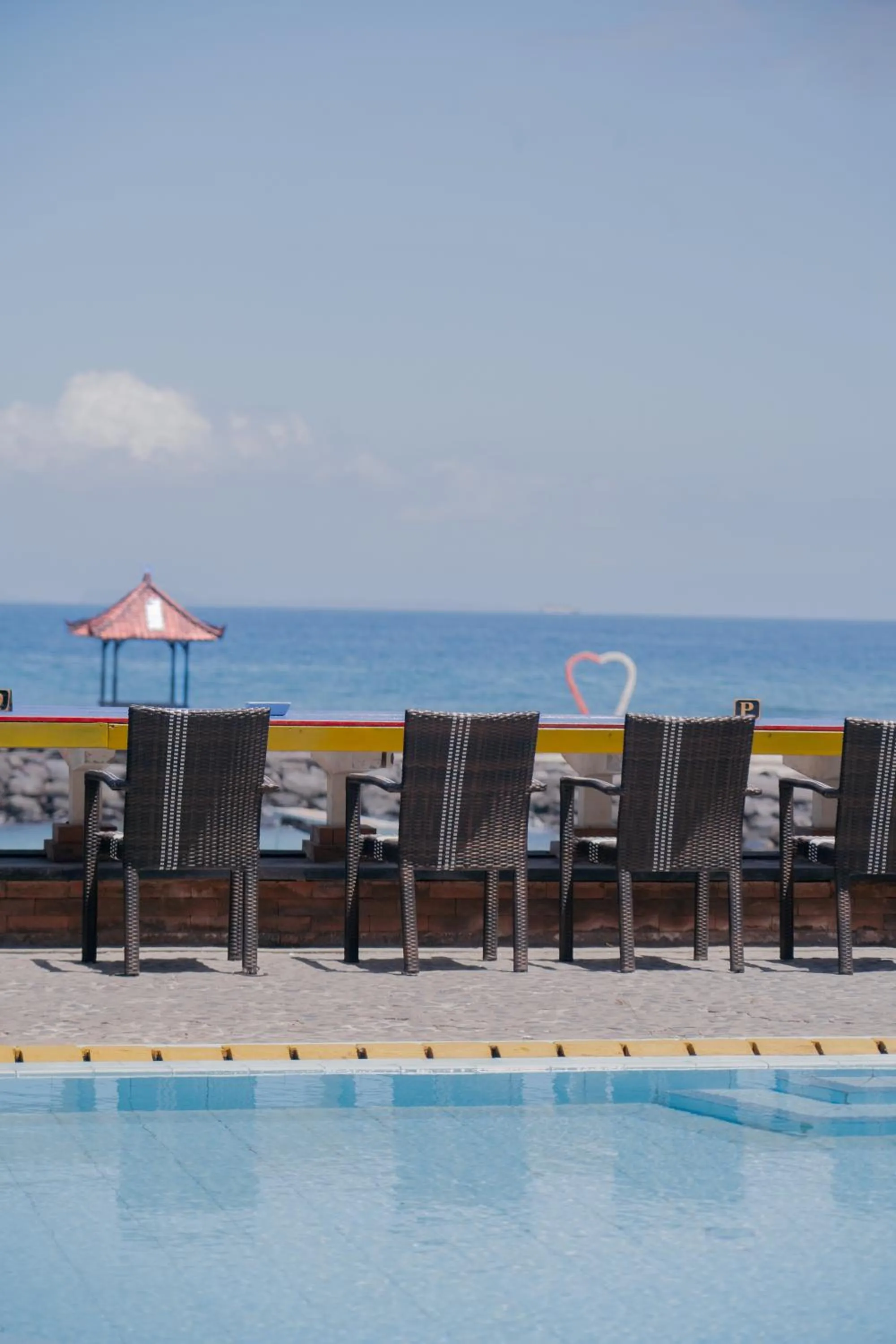 Balcony/Terrace in Ashyana Candidasa Beach Resort
