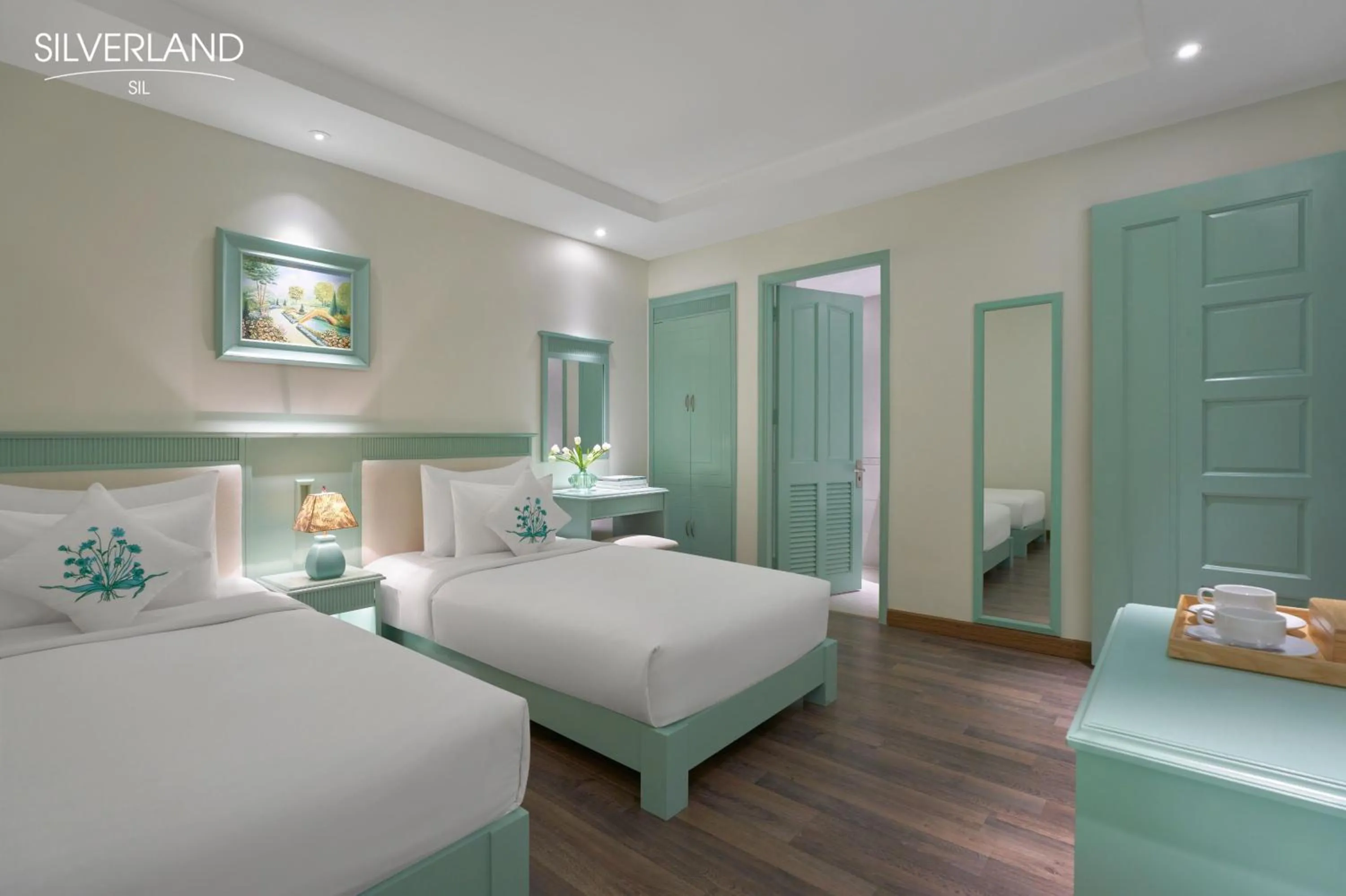 Bed in Silverland Sil Hotel