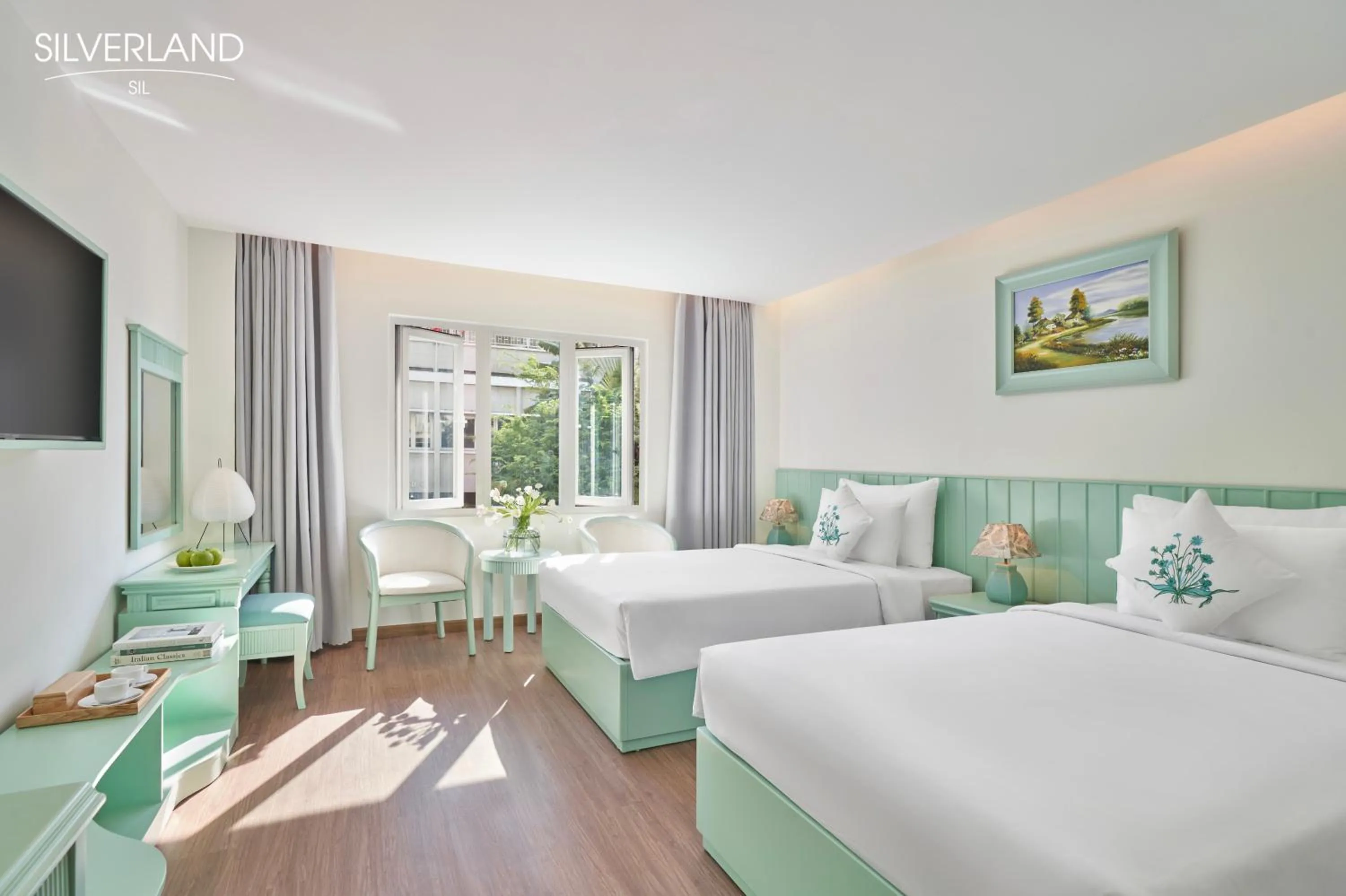 View (from property/room), Bed in Silverland Sil Hotel