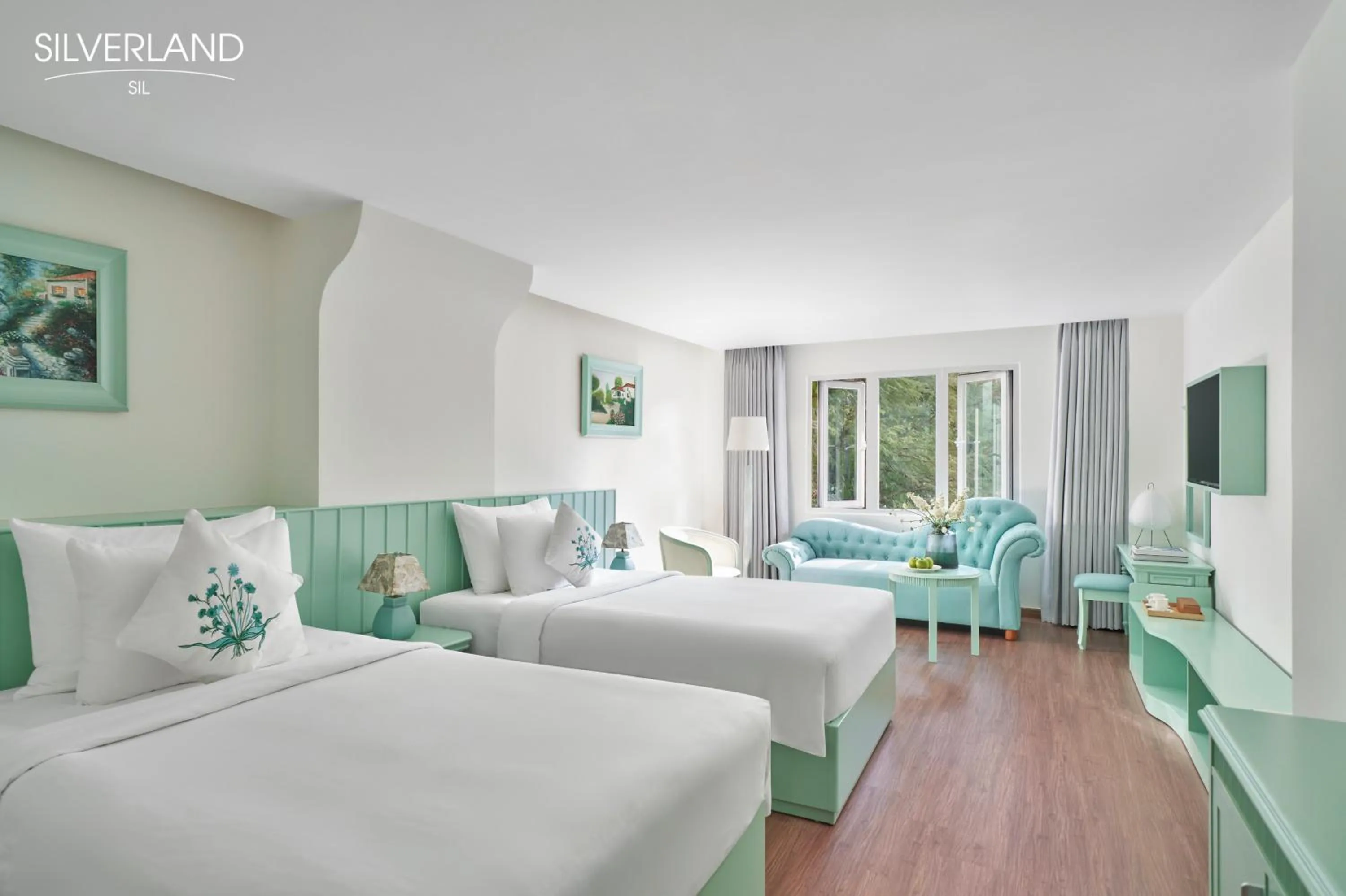 Bedroom, Bed in Silverland Sil Hotel