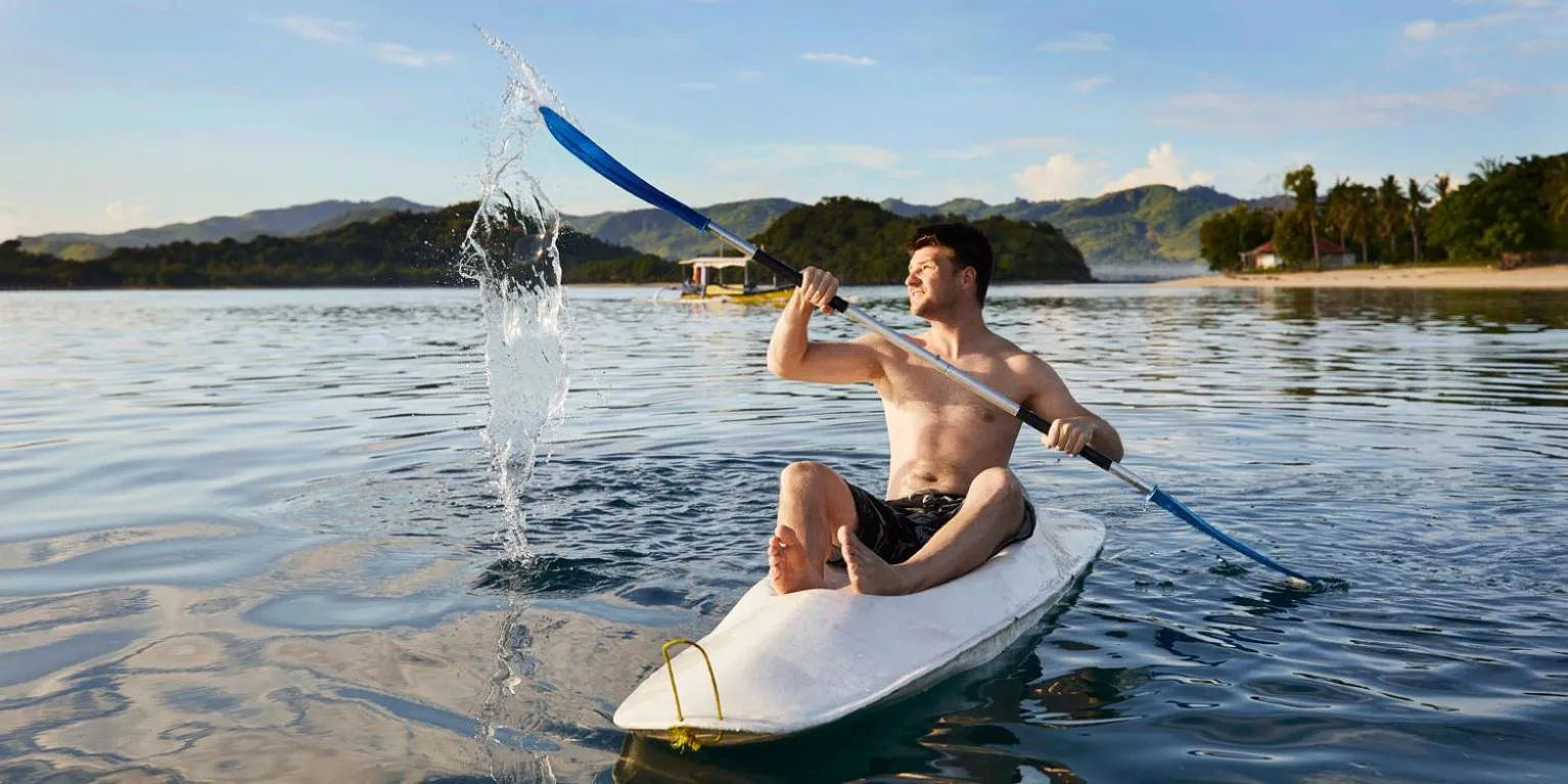 Beach in Pearl Beach Resort Gili Asahan