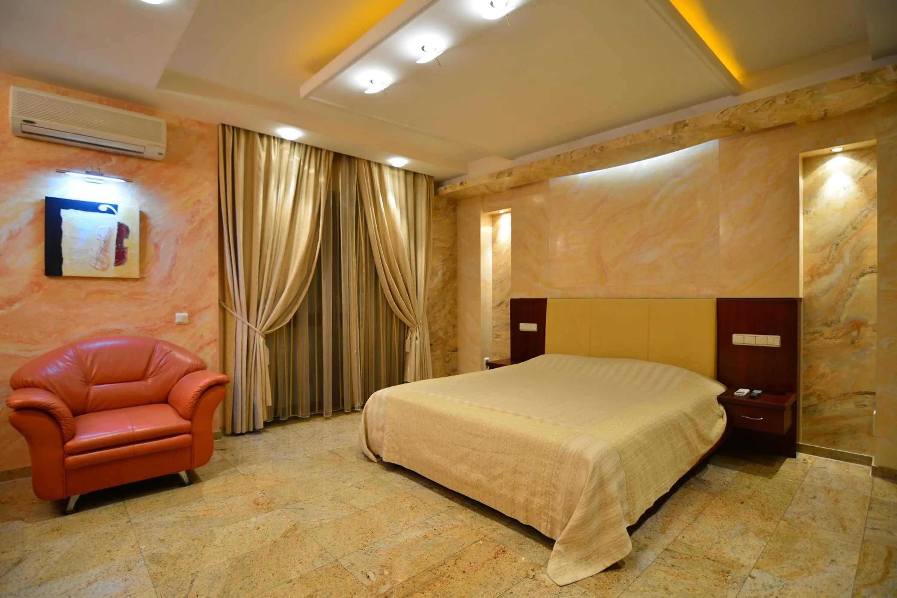 Bed in Prestige apart-hotel
