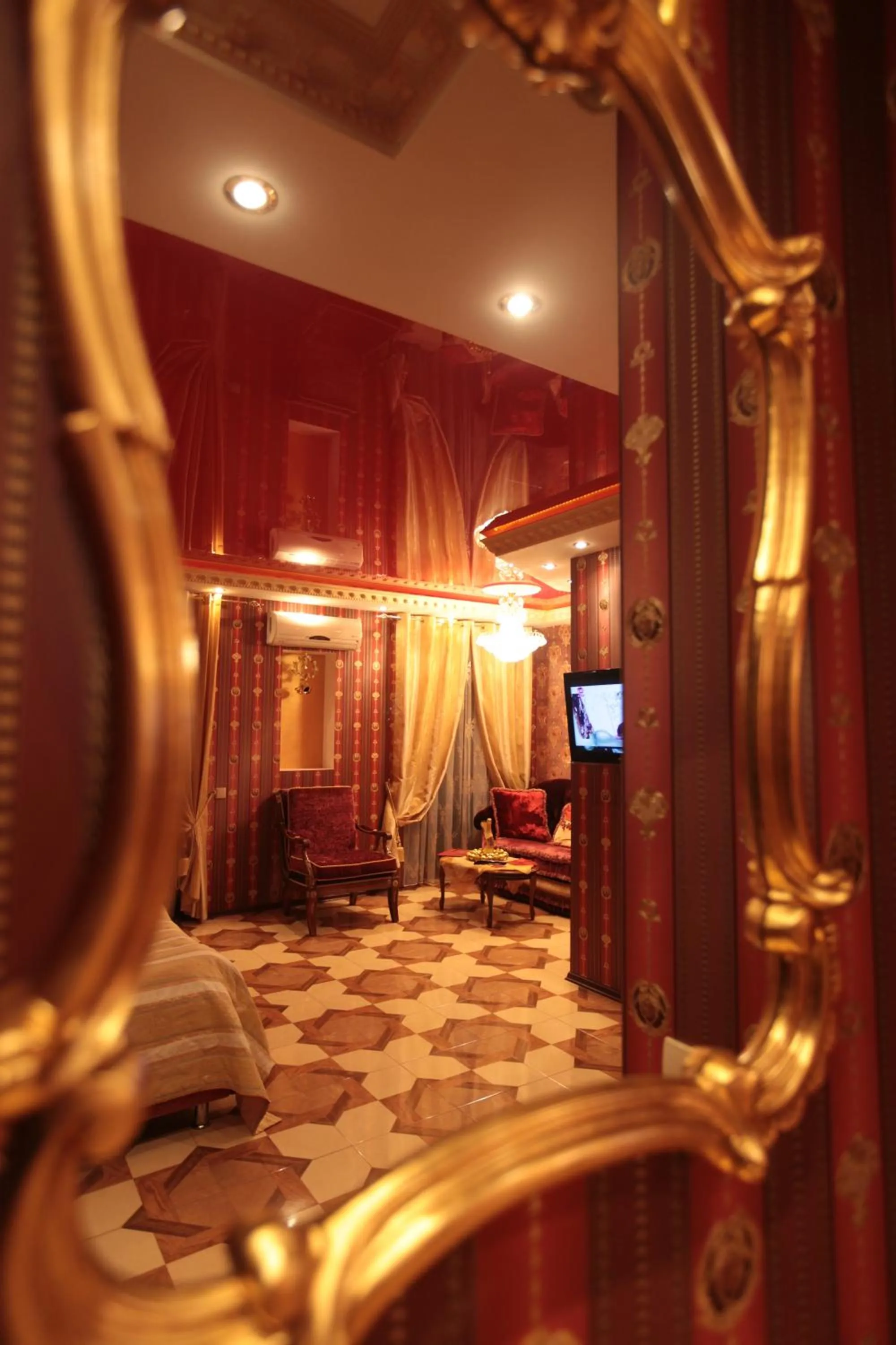 Seating area in Prestige apart-hotel